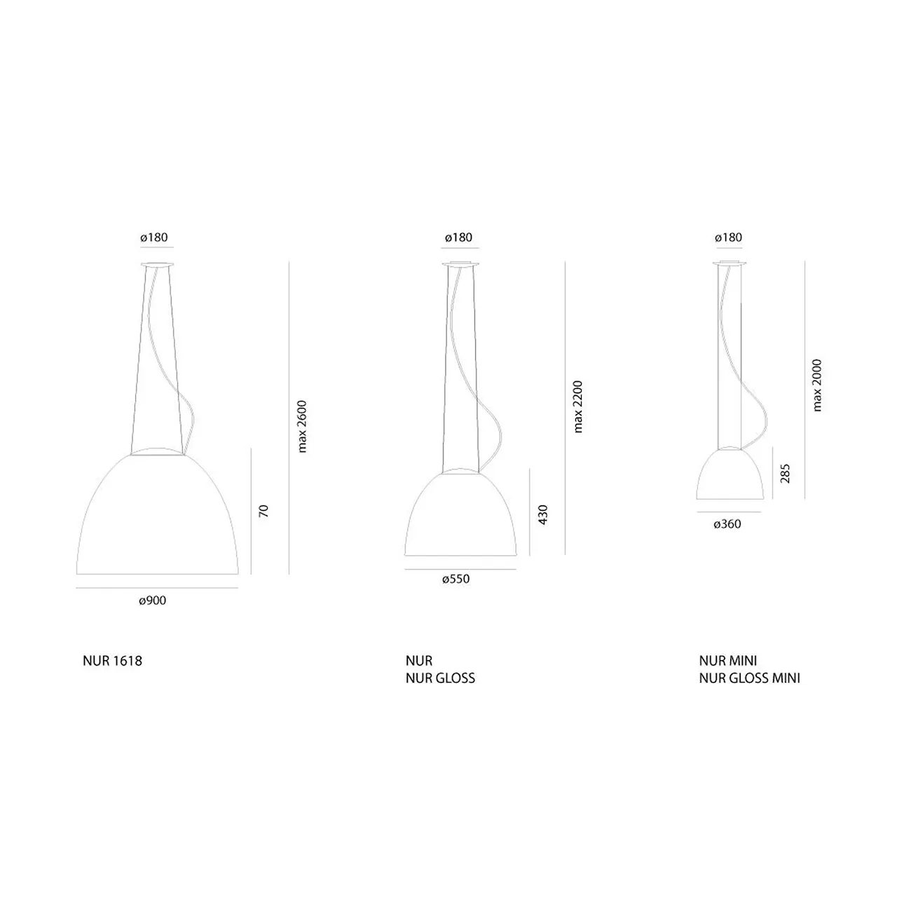 Nur Pendant Lamp