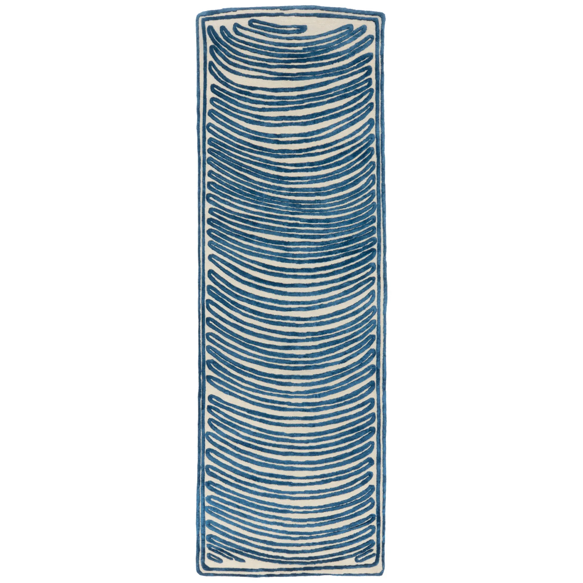 Naïf Crescent wool rug - 1