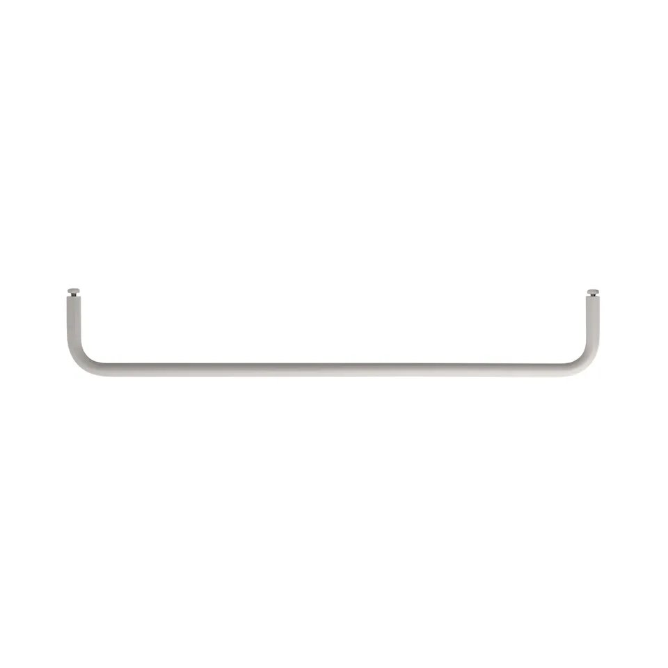 Rod for metal shelves 58cm beige
