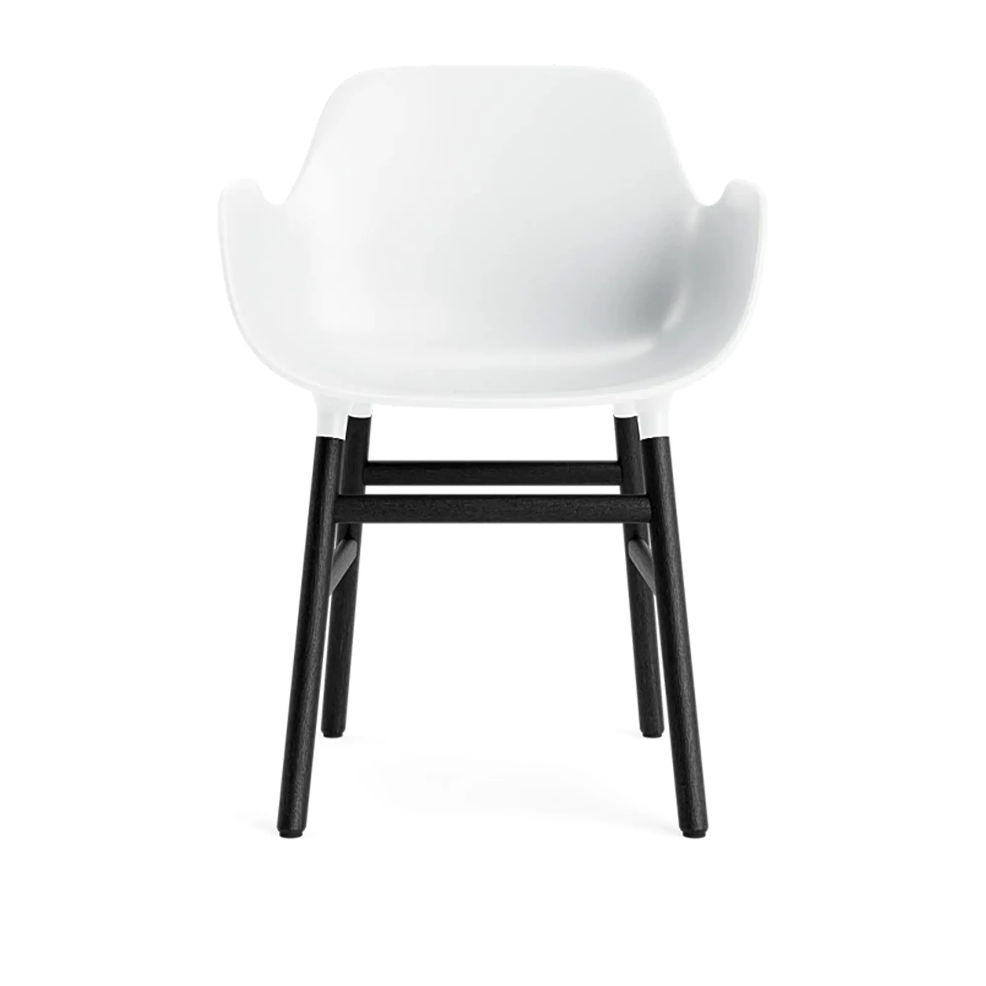 Form Armchair Black Oak - 1