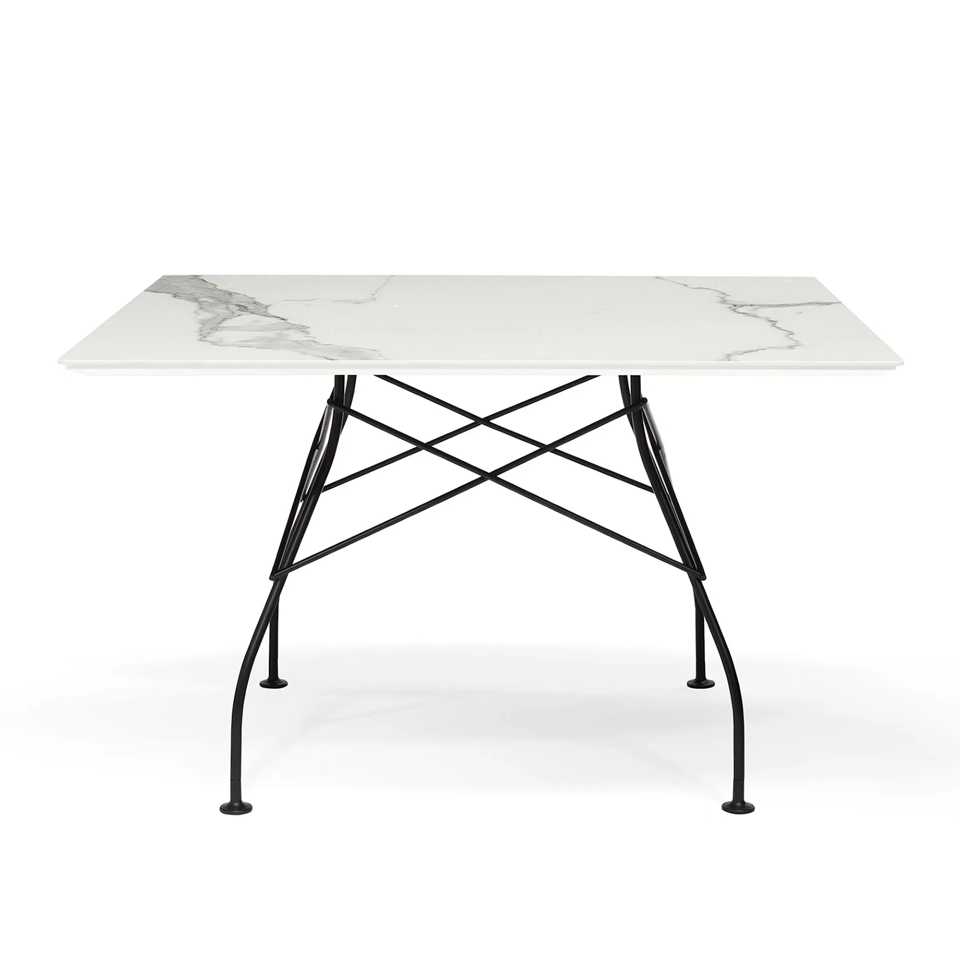 Glossy Square Table - Kartell - Antonio Citterio - NO GA