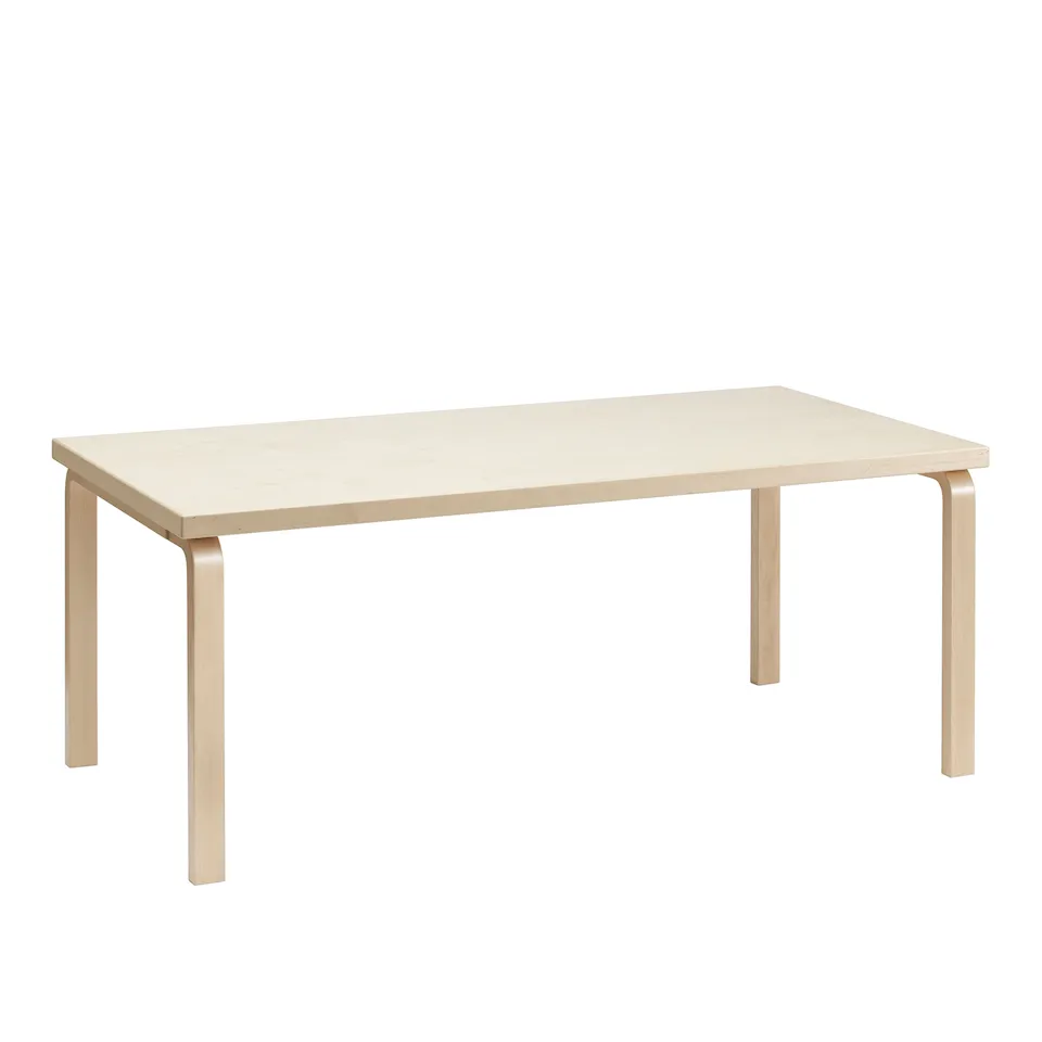 Aalto Table 83 björkfanér/klarlackad