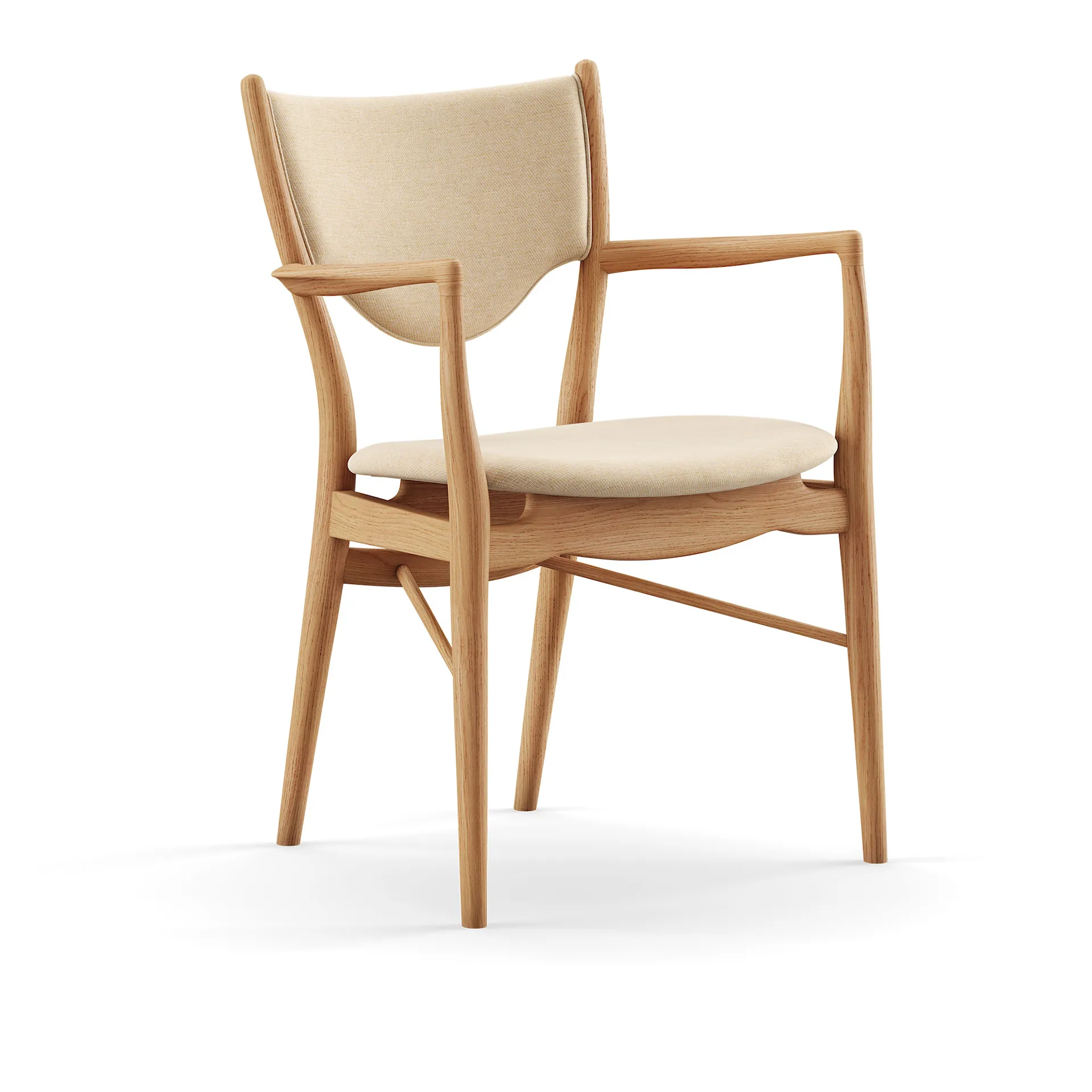 46 Armchair Dark oiled oak - House of Finn Juhl - Finn Juhl - NO GA