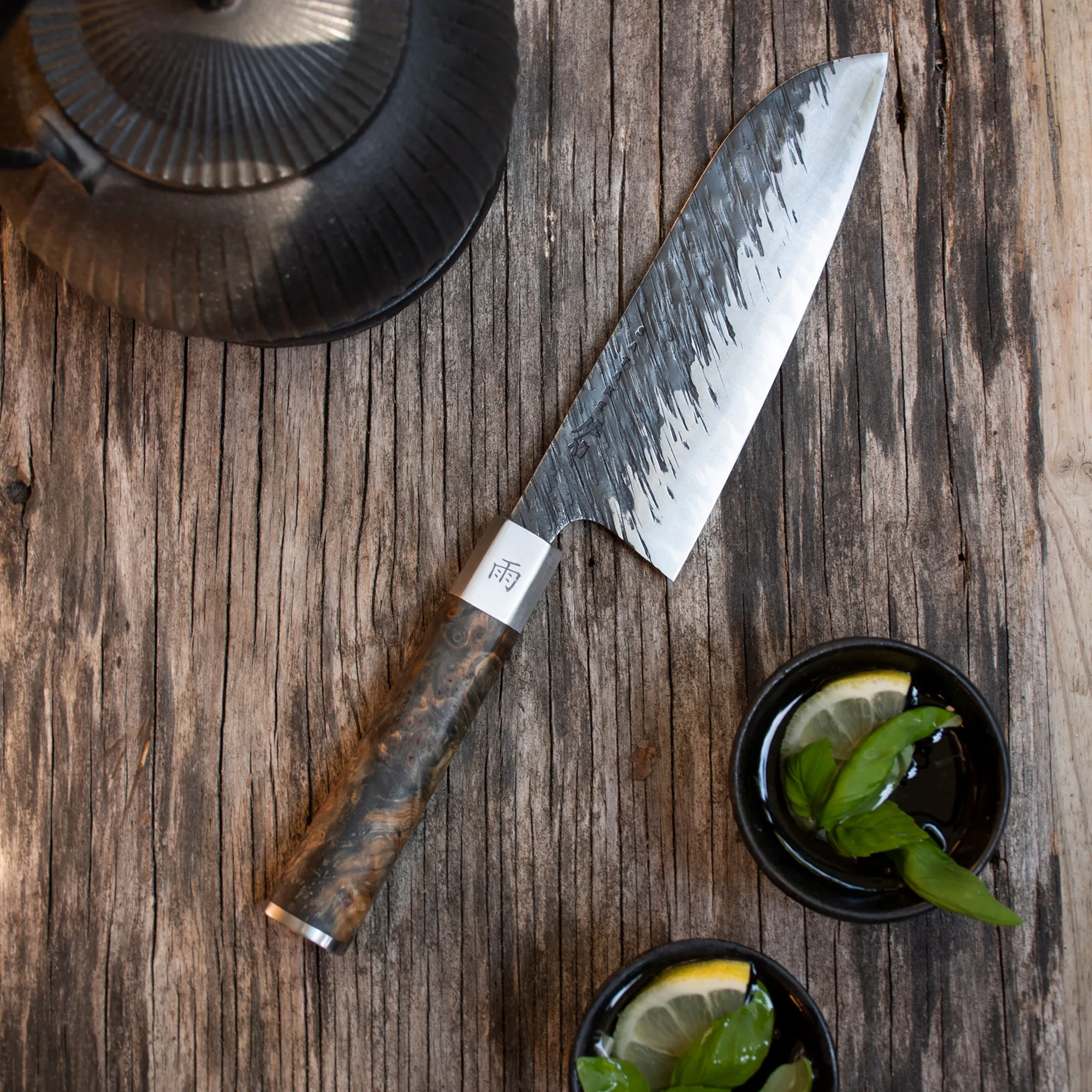 Ame Santoku Chef's knife 18 cm - 4