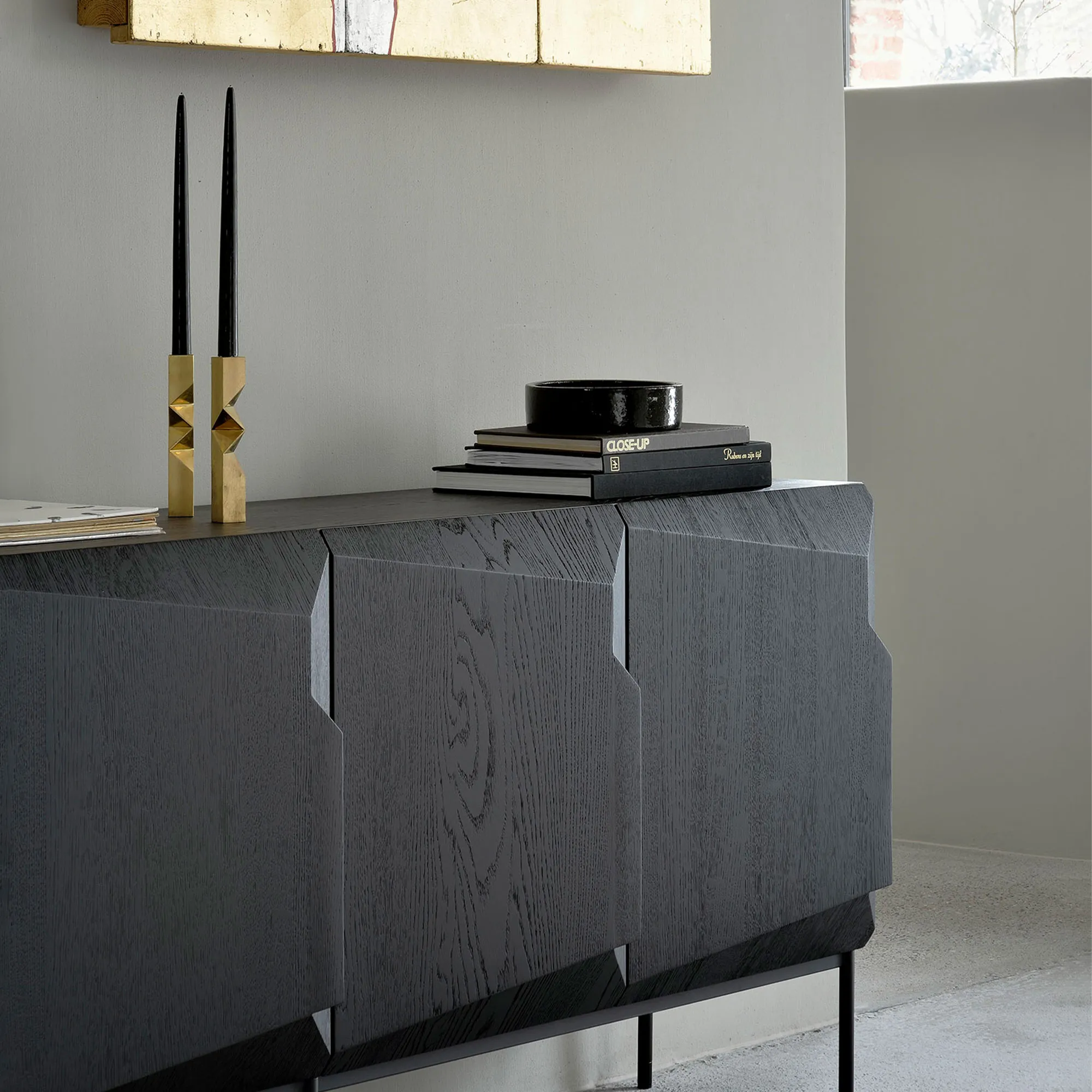 Oak Stairs Sideboard