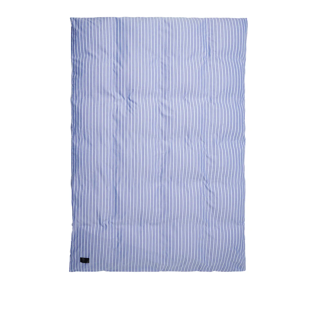 Wall Street Oxford Duvet Cover - Stripe M. Blue 200x220