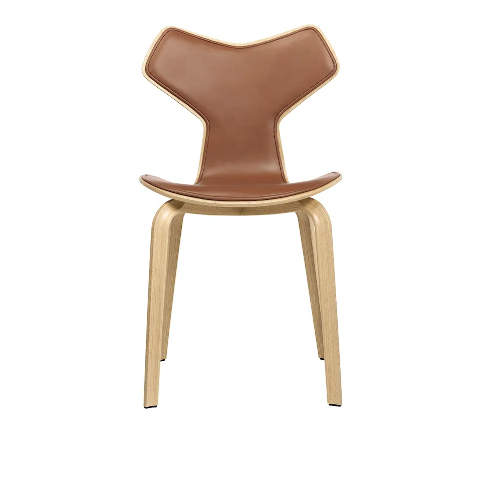 4130 Grand Prix Front Upholstered Walnut Veneer