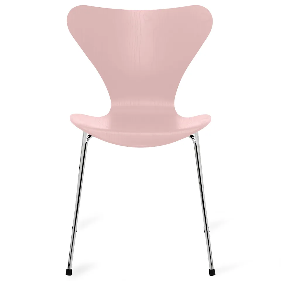 Series 7 stoel 3107 gekleurd essenhoutfineer