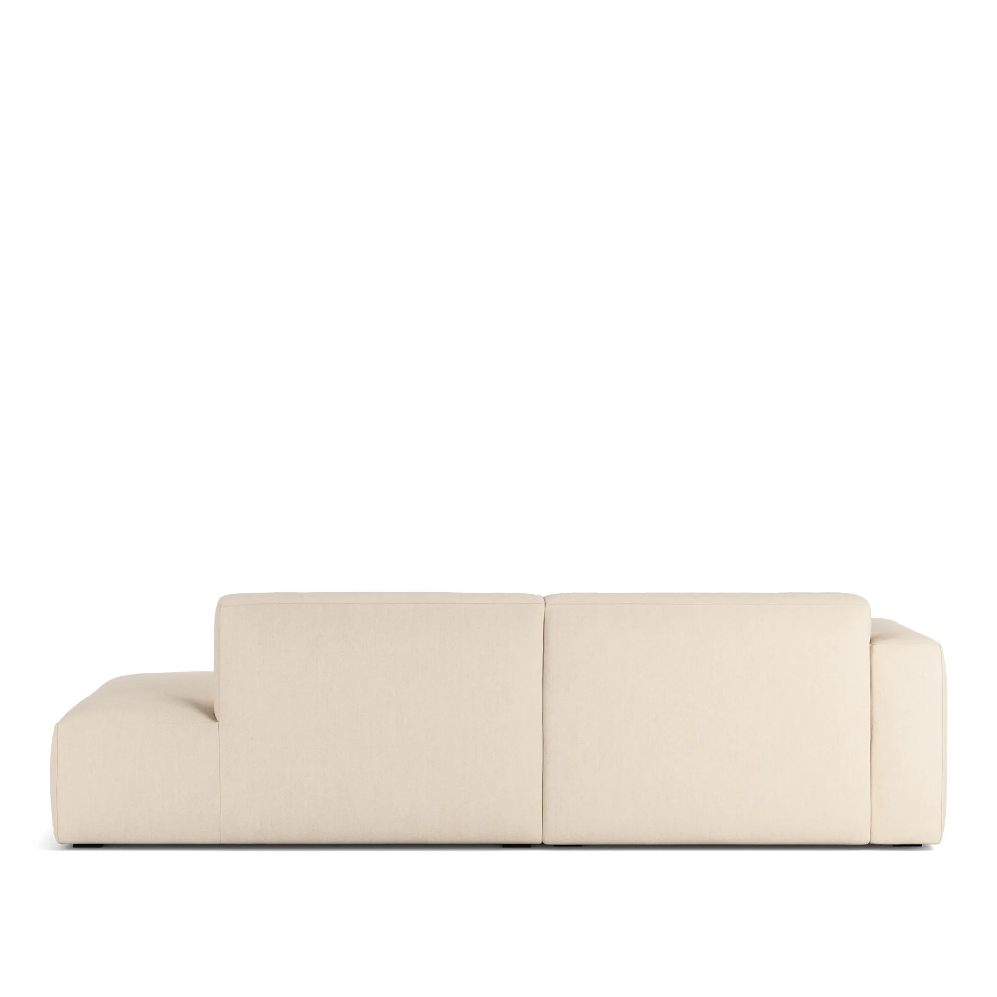 Brick 2-Seater Chaise Lounge Open End Right - 6