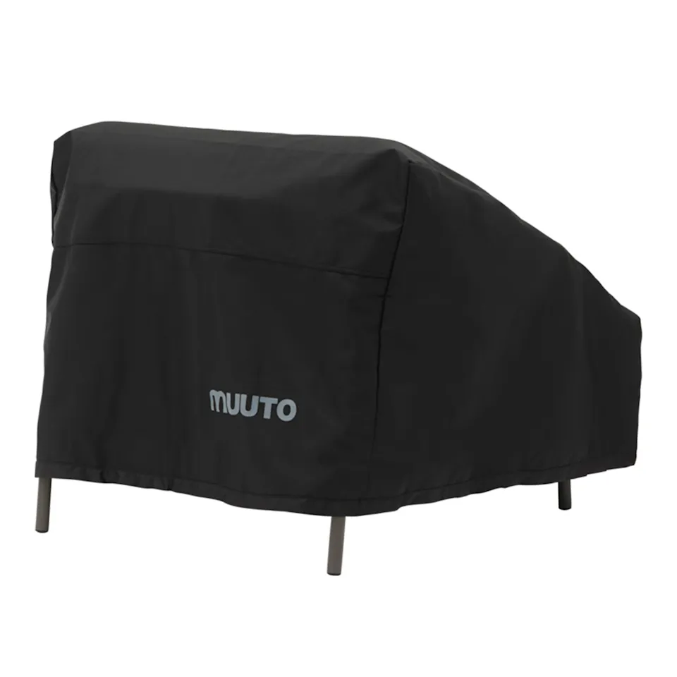 Outdoor cover for settle lounge chair