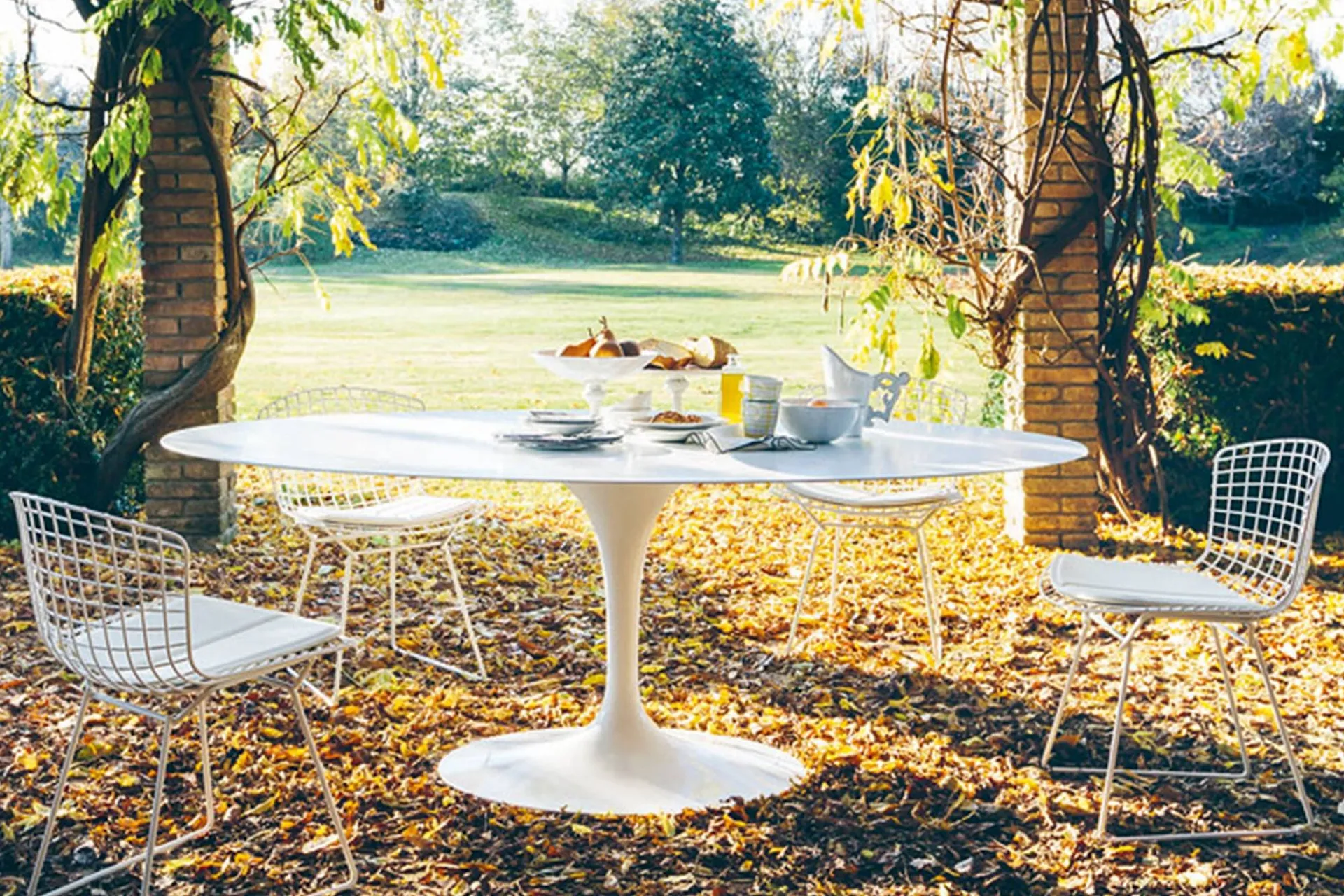 Saarinen Oval Table For Outdoor - Knoll - Eero Saarinen - NO GA