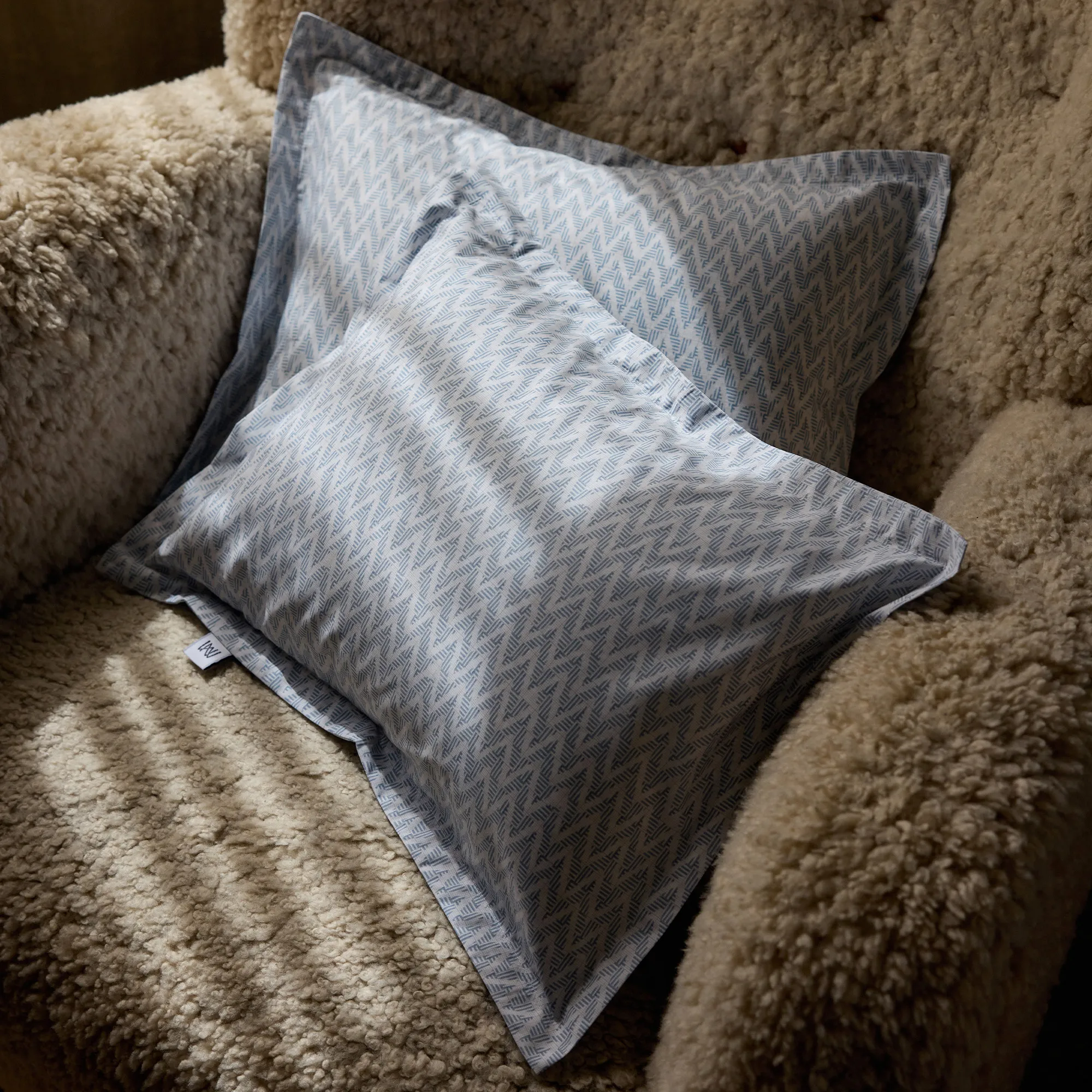 Brezza Light Blue Pillowcase - 3