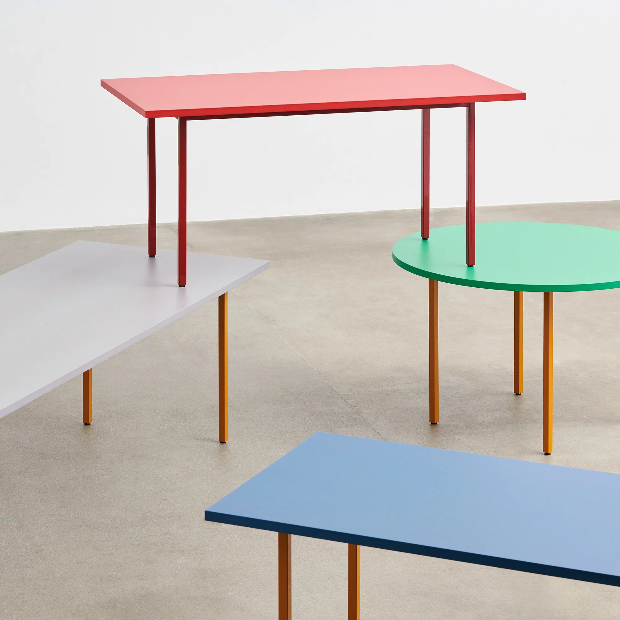 Two-Colour eettafel Ø105 cm - 6