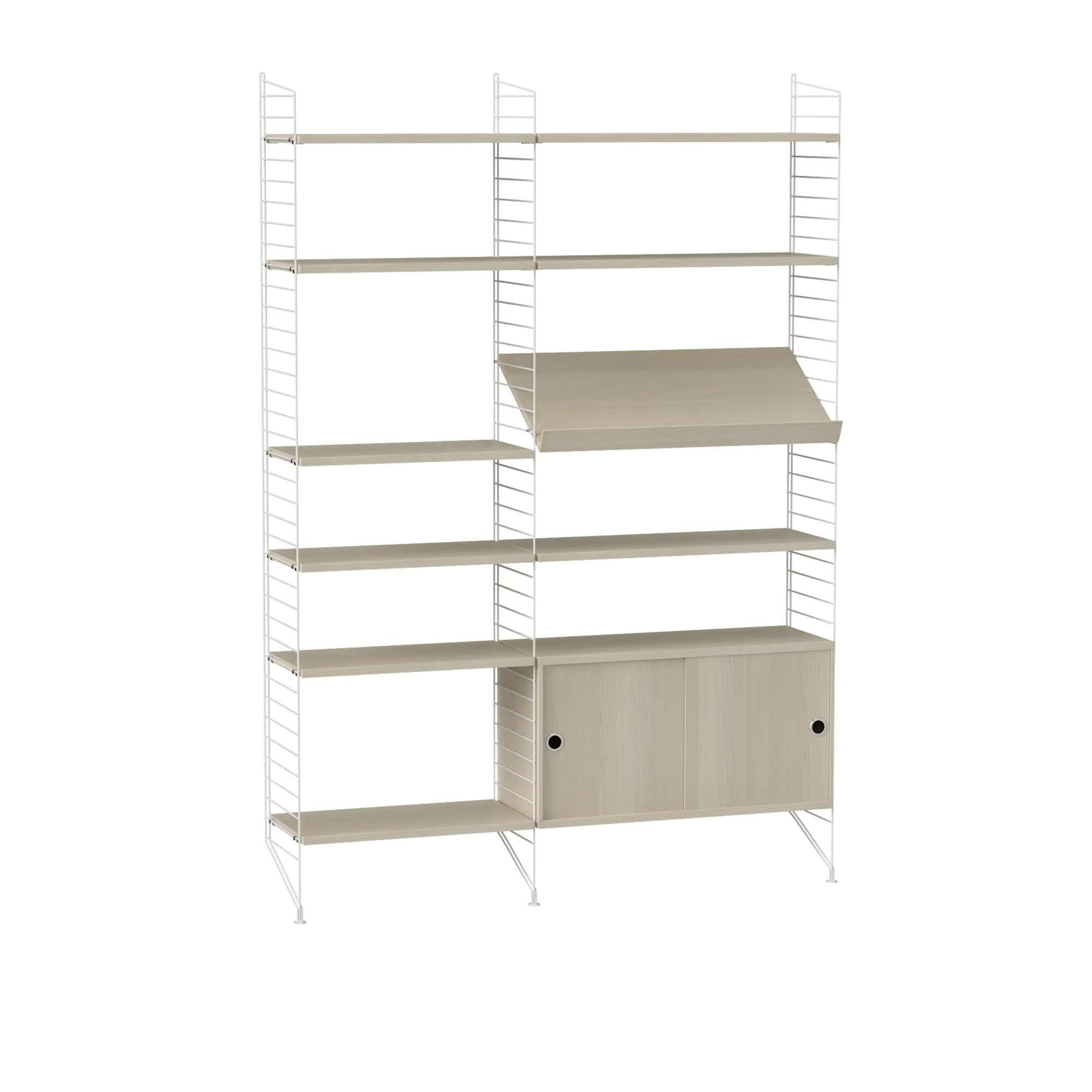 Living room shelving system H - 1
