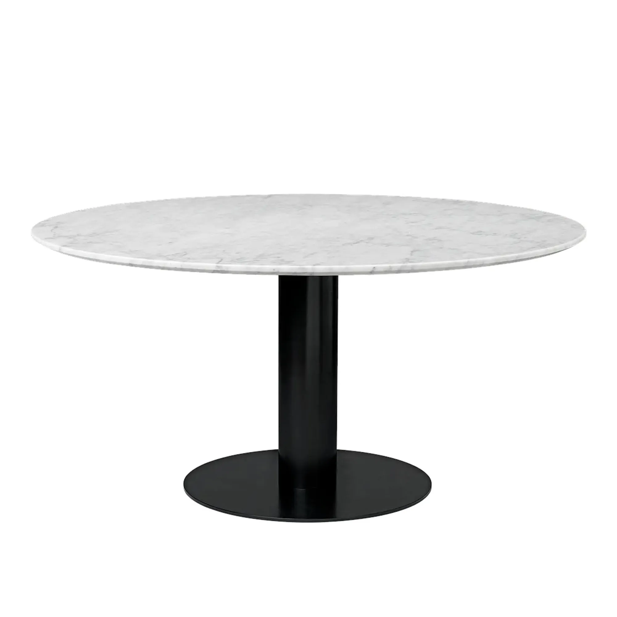 GUBI 2.0 Dining Table Ø150 cm Black - 1