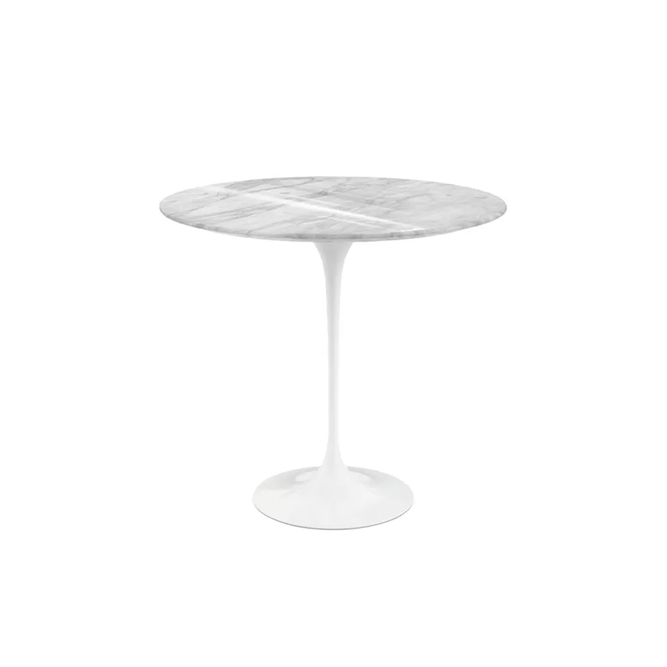 Saarinen Oval Side Table White
