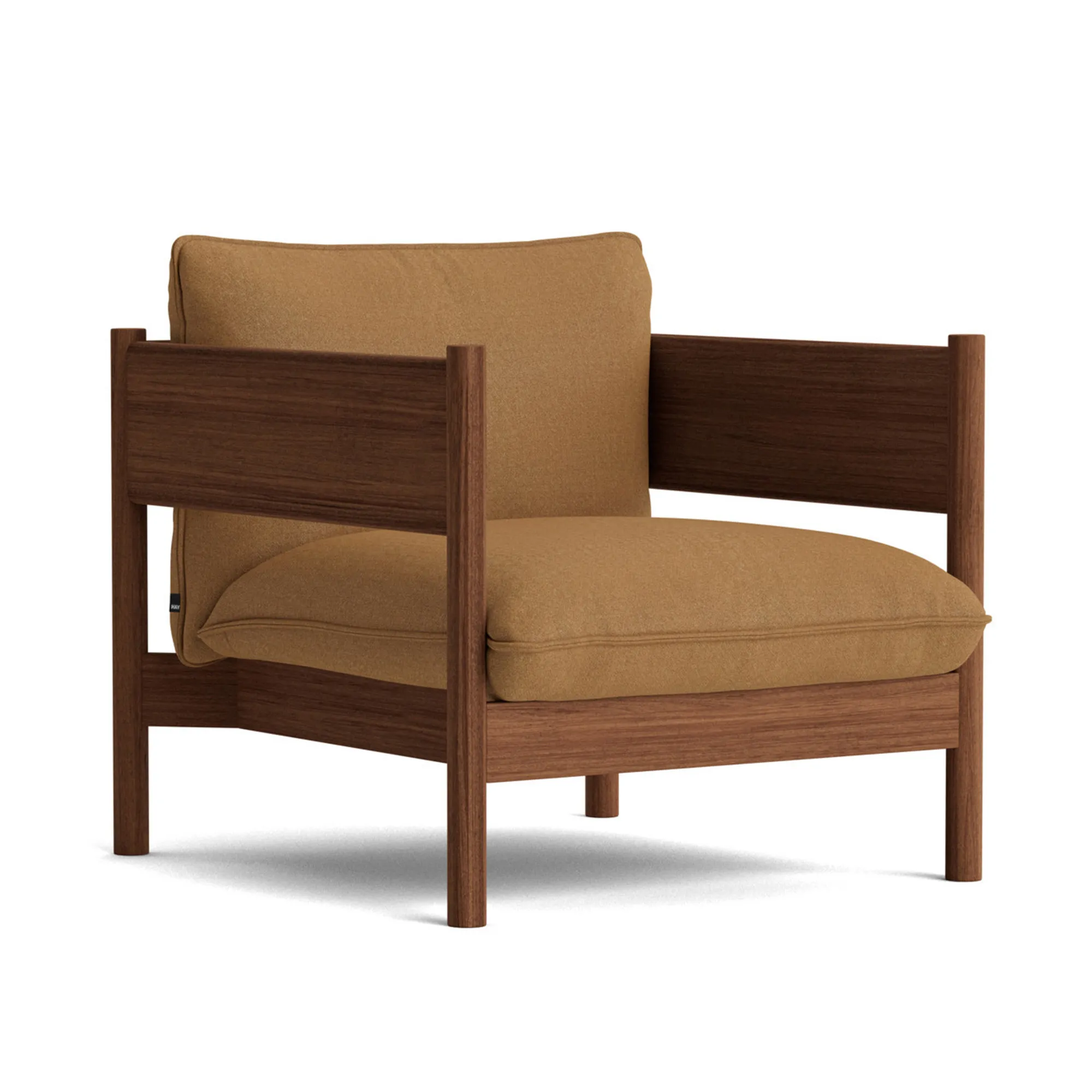 Arbour Club Armchair Walnut - 1