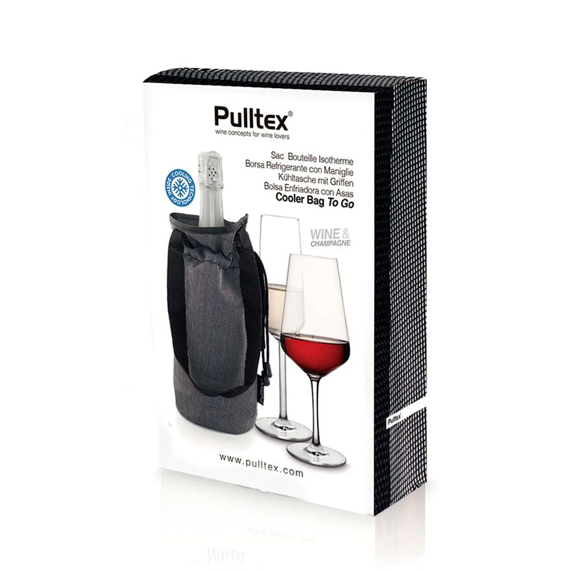 PWC Koeltas voor 1 fles To Go - Pulltex - NO GA