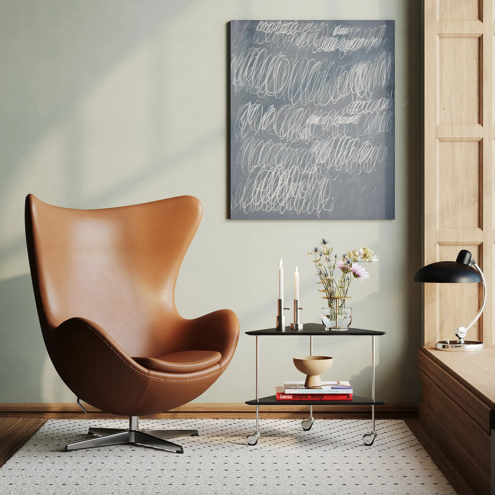 Egg - Fritz Hansen - Arne Jacobsen - NO GA