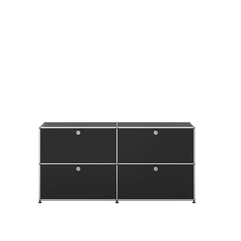 USM Haller 109 Sideboard, Graphite Black