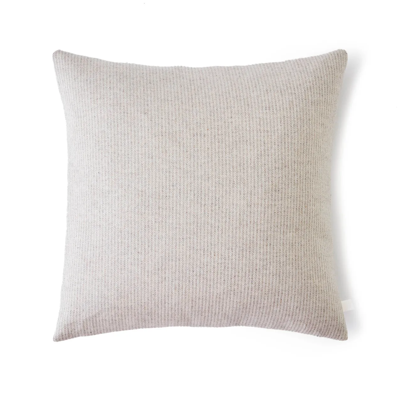 Wool Stripe Cushion - 60 x 40 cm, Barzio Light Beige