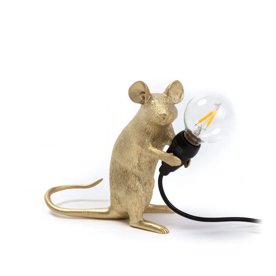 Mouse Lamp Sitting