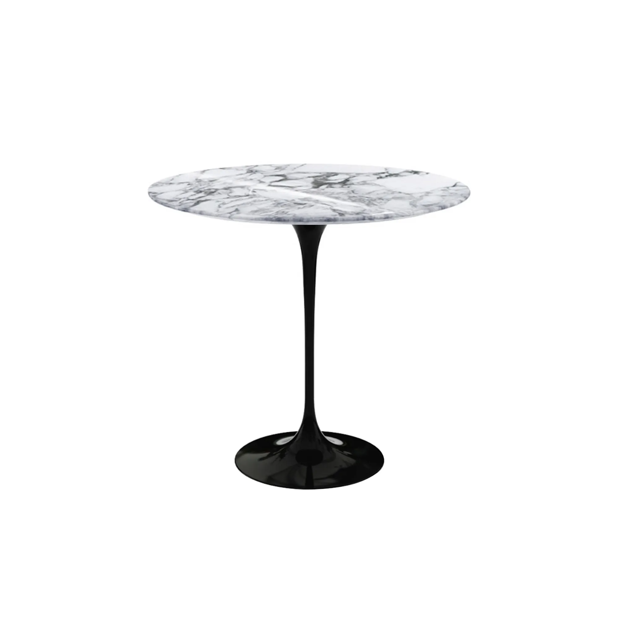 Saarinen Oval Side Table Black - 1