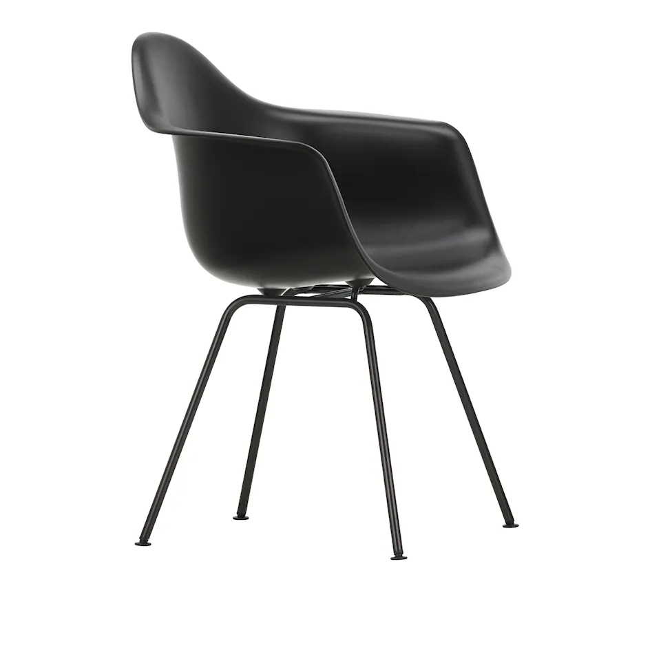 Eames RE Plastic Armchair DAX eetkamerstoel Basic Dark