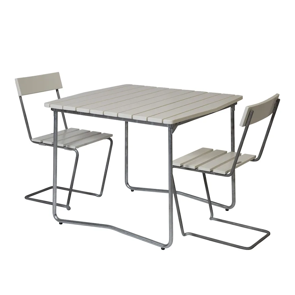 Klassieke serie eetkamerset B31 tafel & 2 stoelen 1