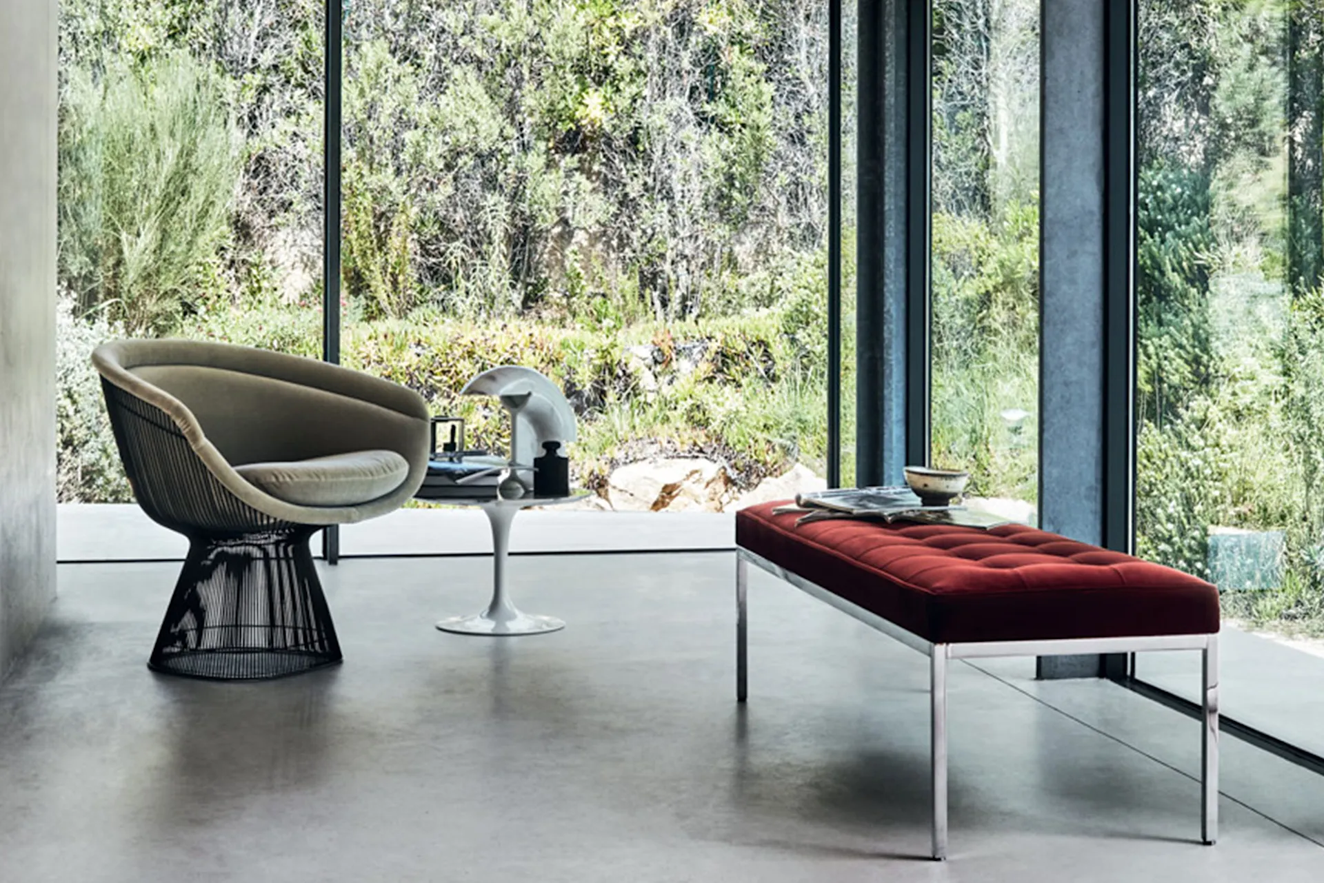 Florence knoll bench discount
