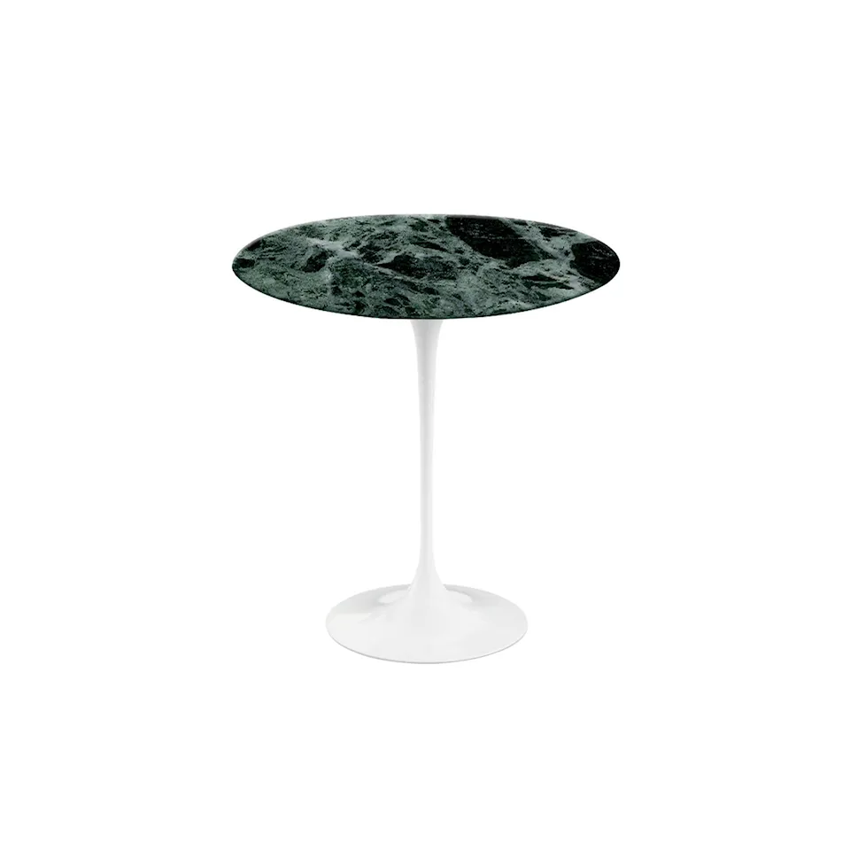 Saarinen Round sidebord Ø 51 cm White
