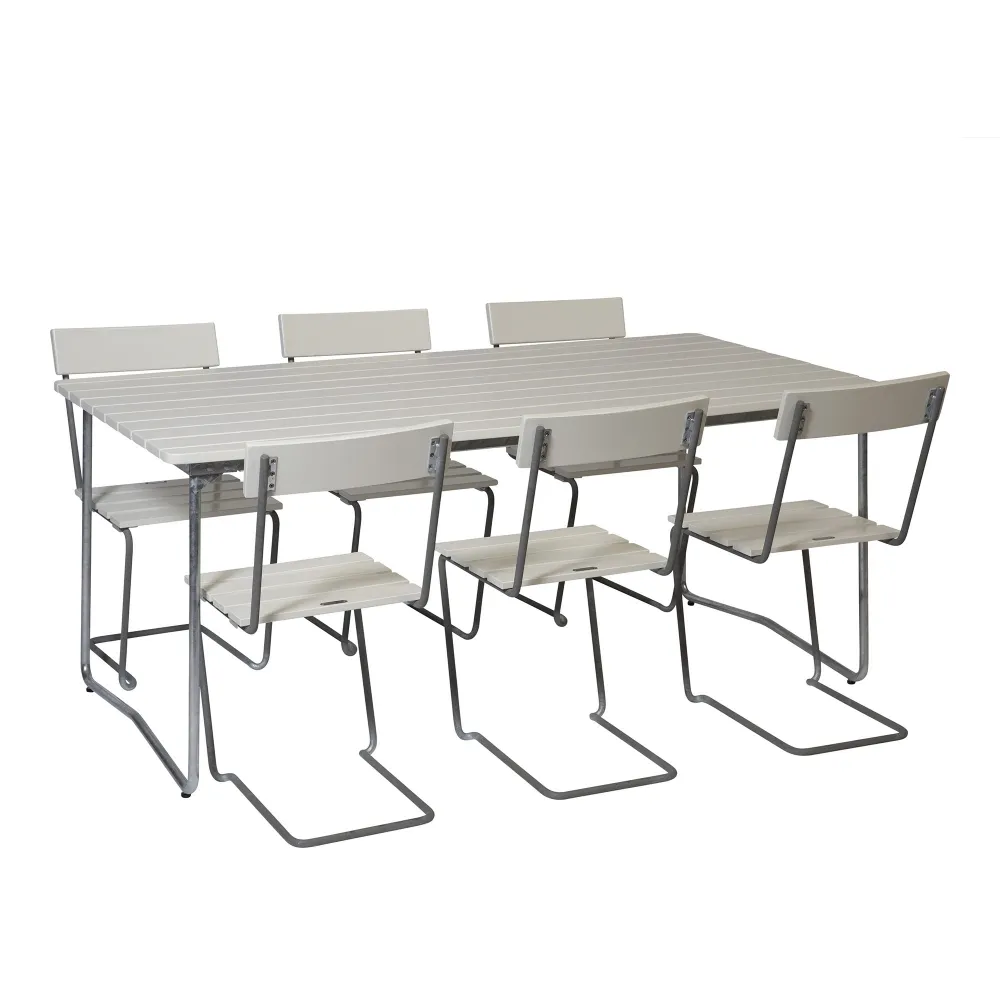 Klassieke serie eetkamerset B31 tafel & 6 stoelen 1 - 1