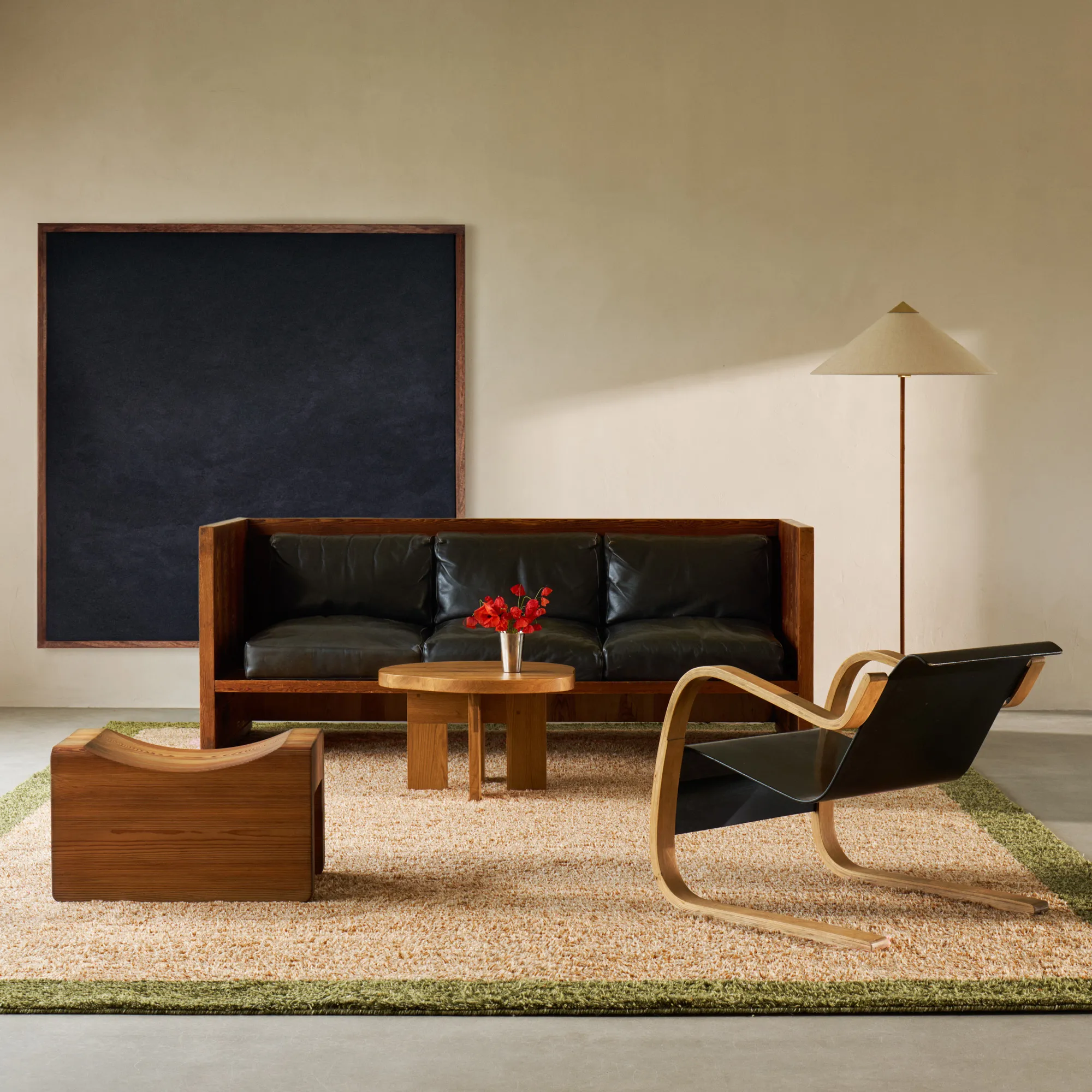 Ryya 02 Beige Rya Rug - 5