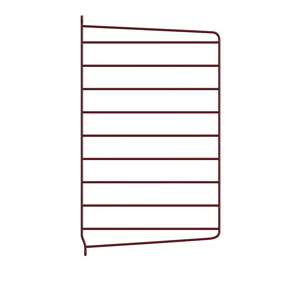 Wall end panel 50 x 30 cm 1-pack dark red
