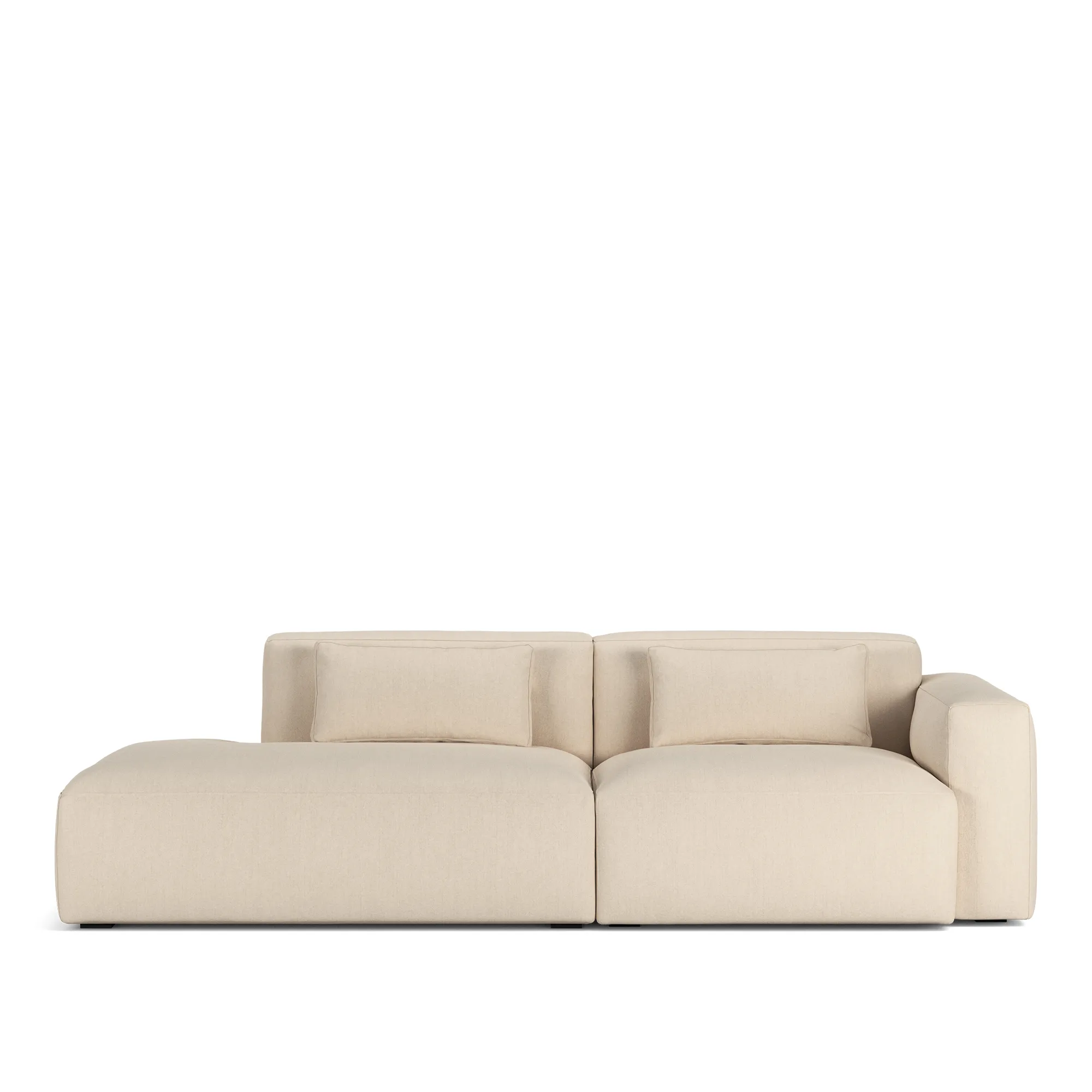 Brick 2-Seater Open End Left - 9