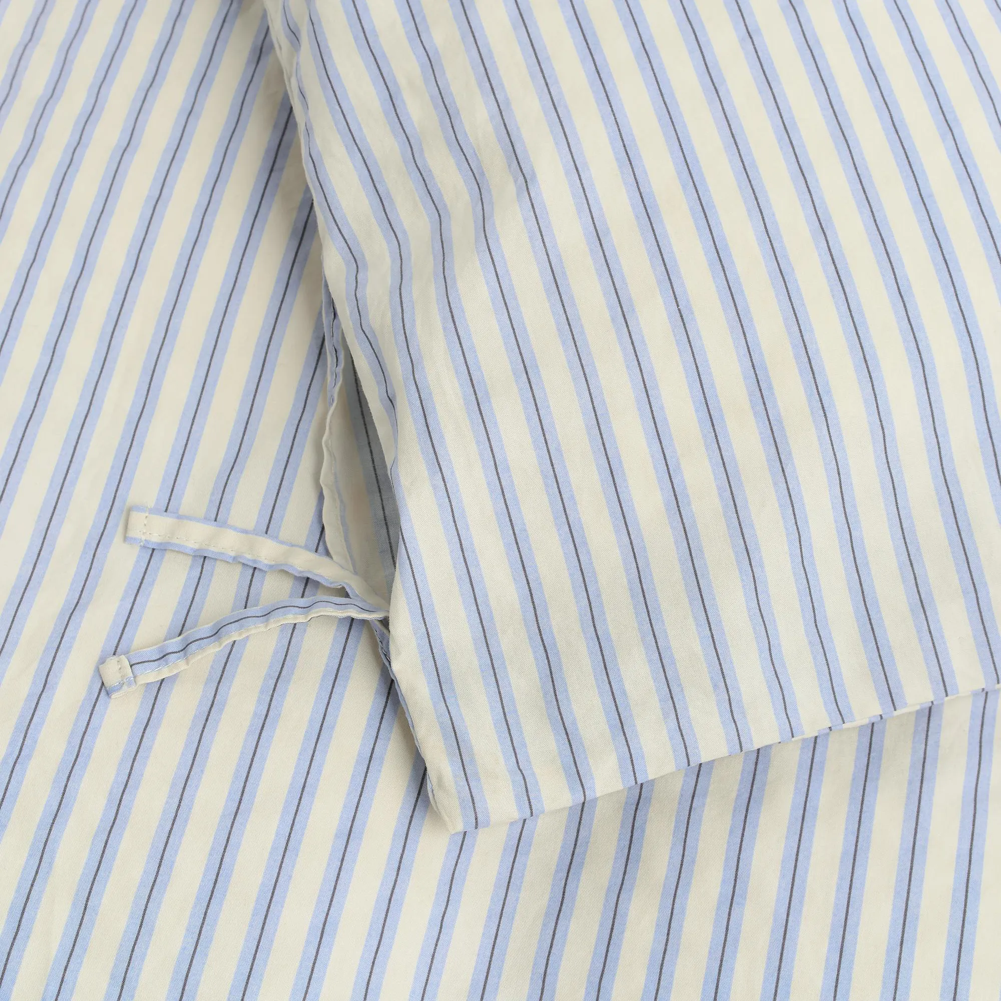 Percale Flint Stripes Duvet Cover - 3