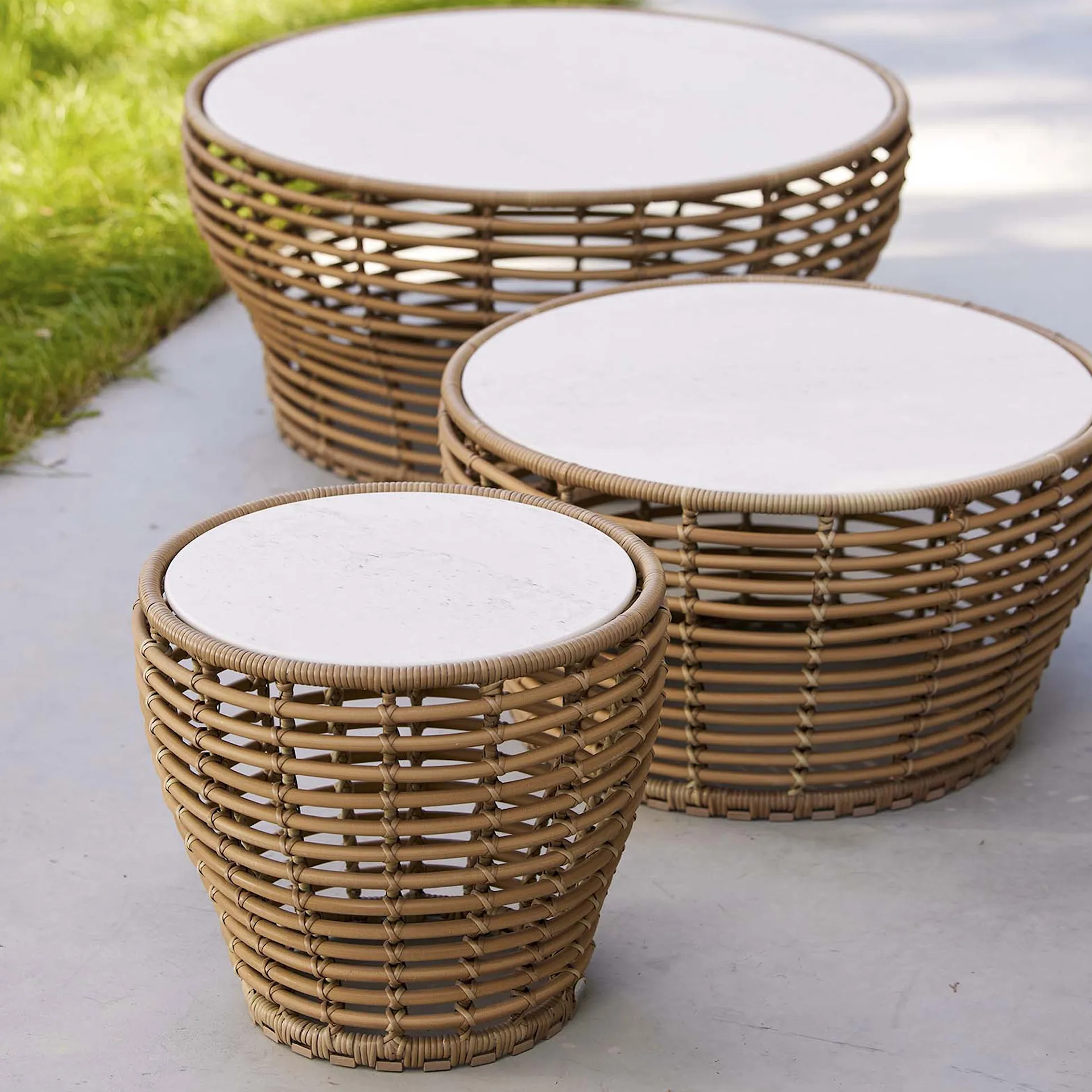 Basket Coffee Table Large - Cane-Line - NO GA