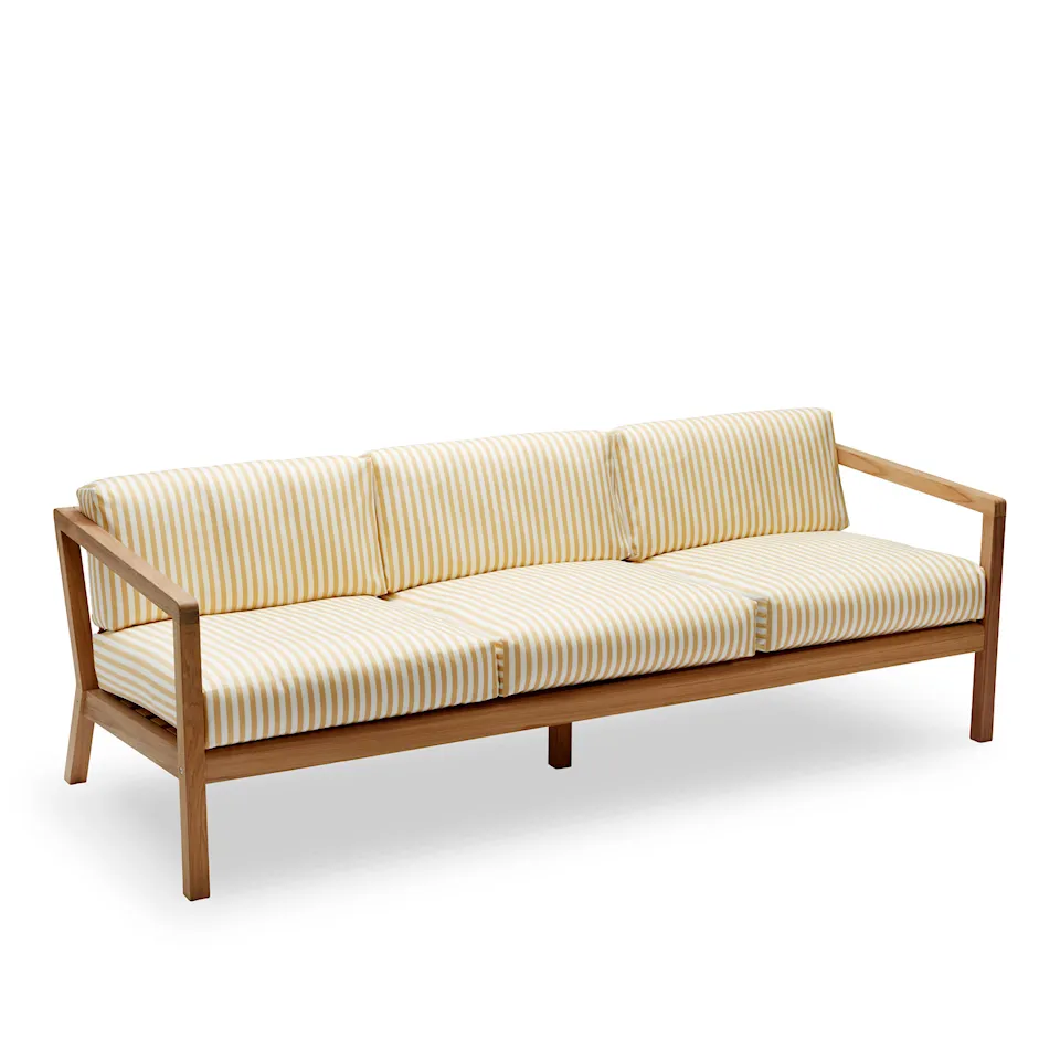Virkelyst 3-personers udendørs sofa