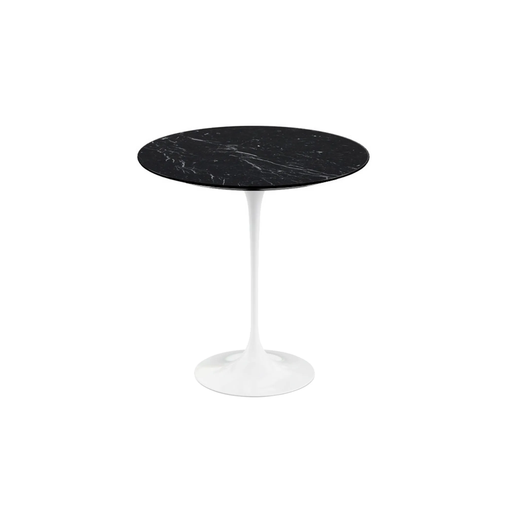 Saarinen Round sivupöytä Ø 51 cm White - 1