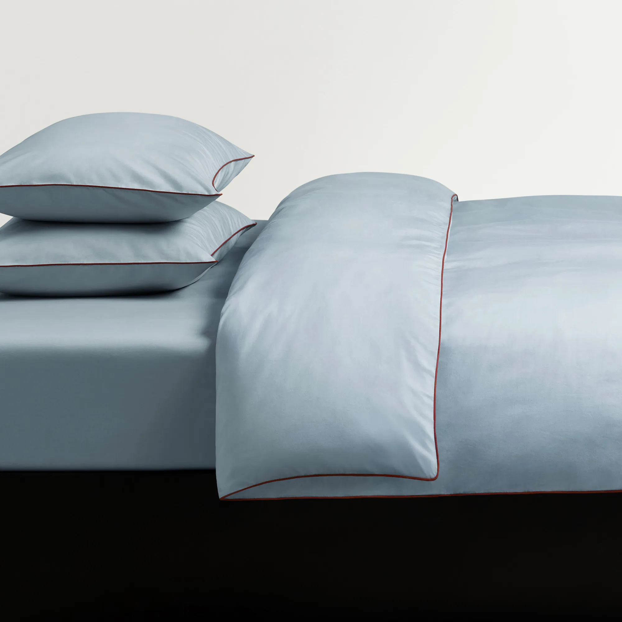 Percale Shirt Blue/Red pudebetræk 2-pak - 4