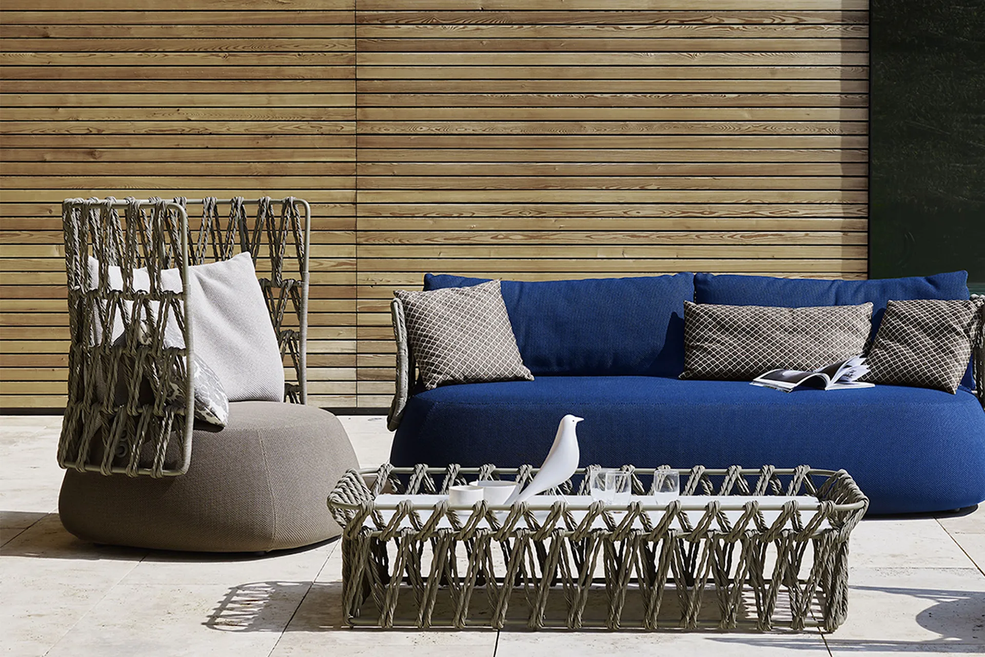 Fat-Sofa Outdoor Armchair - B&B Italia - Patricia Urquiola - NO GA