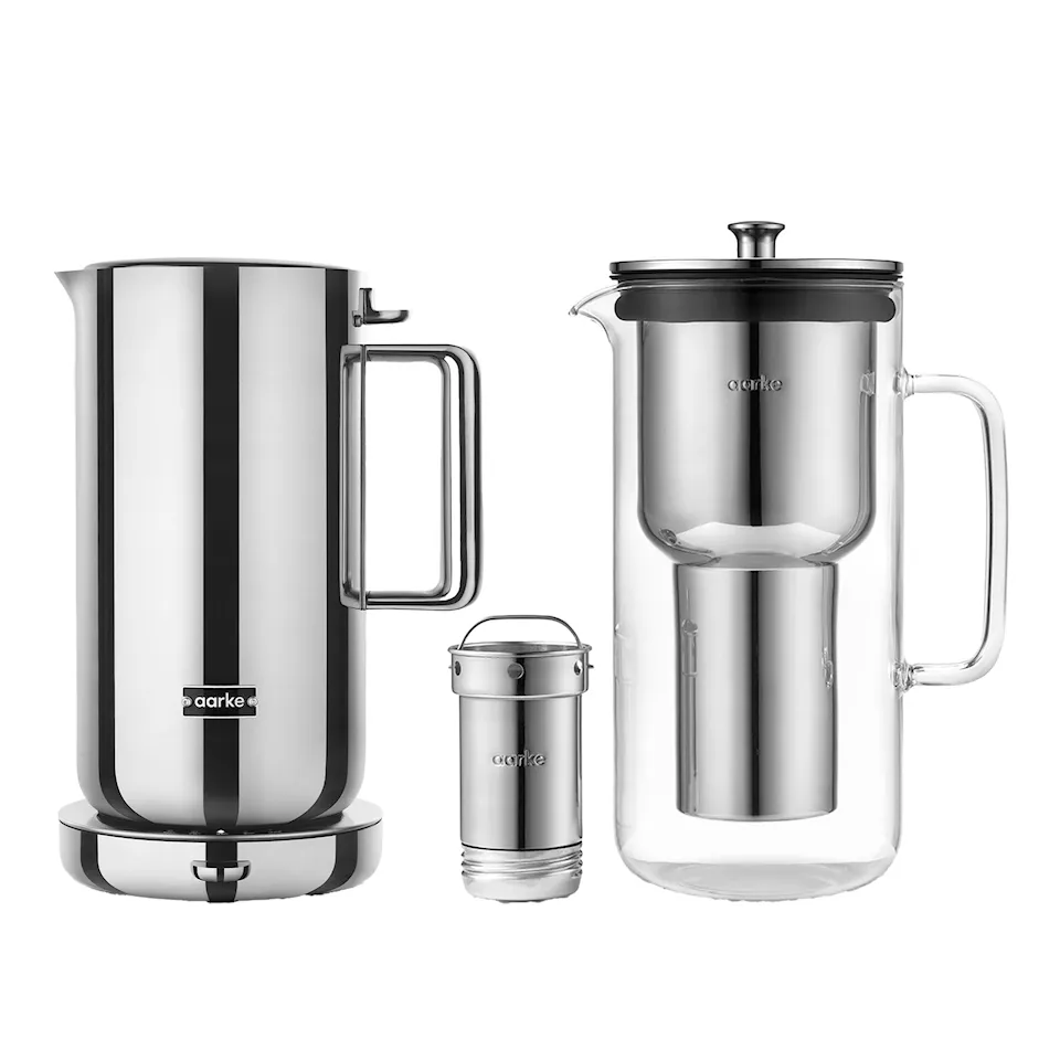 Kettle Steel vedenkeitin & Purifier vedenpuhdistinsuodatinkannu