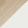 Oak veneer/White