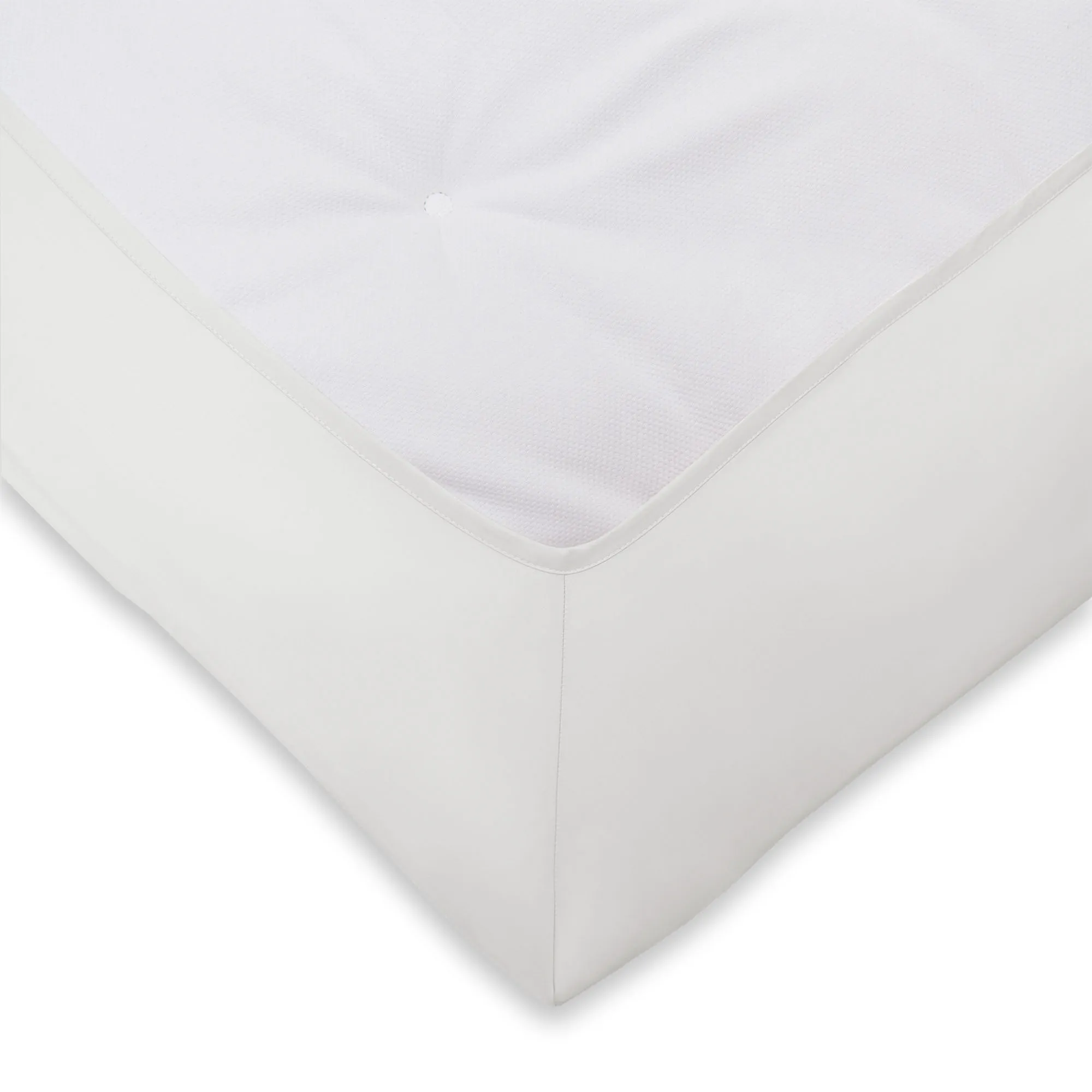 Shade hoeslaken satijn crisp white - 2