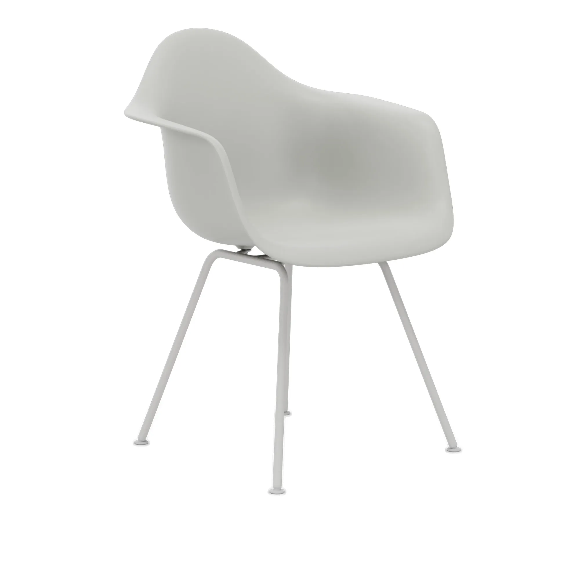 Eames RE Plastic Armchair DAX White - 1
