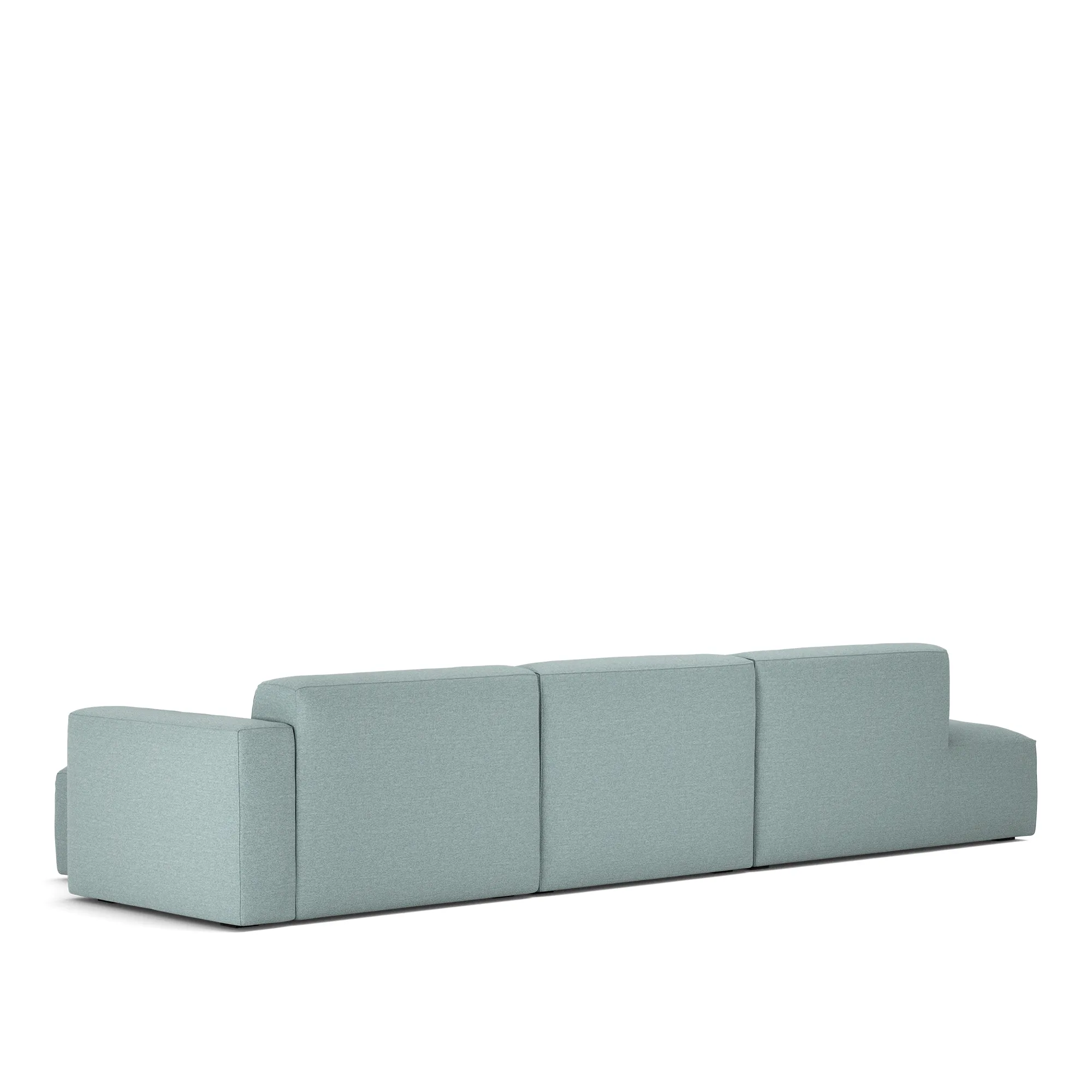 Brick 3-Seater Chaise Lounge Open End Left - 7