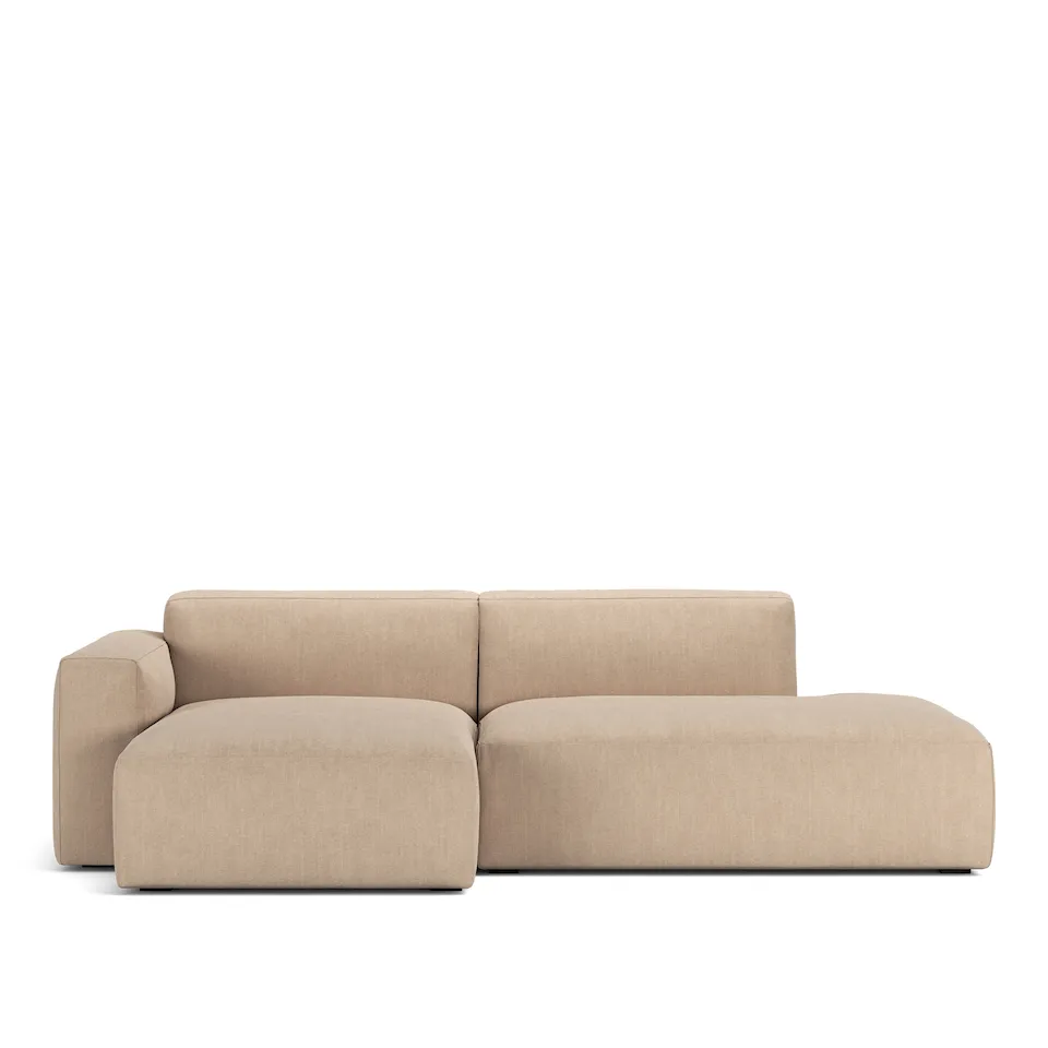 Brick 2-Seater Chaise Lounge Open End Right