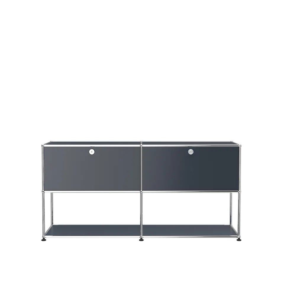 USM Haller Credenza F2 - Anthracite