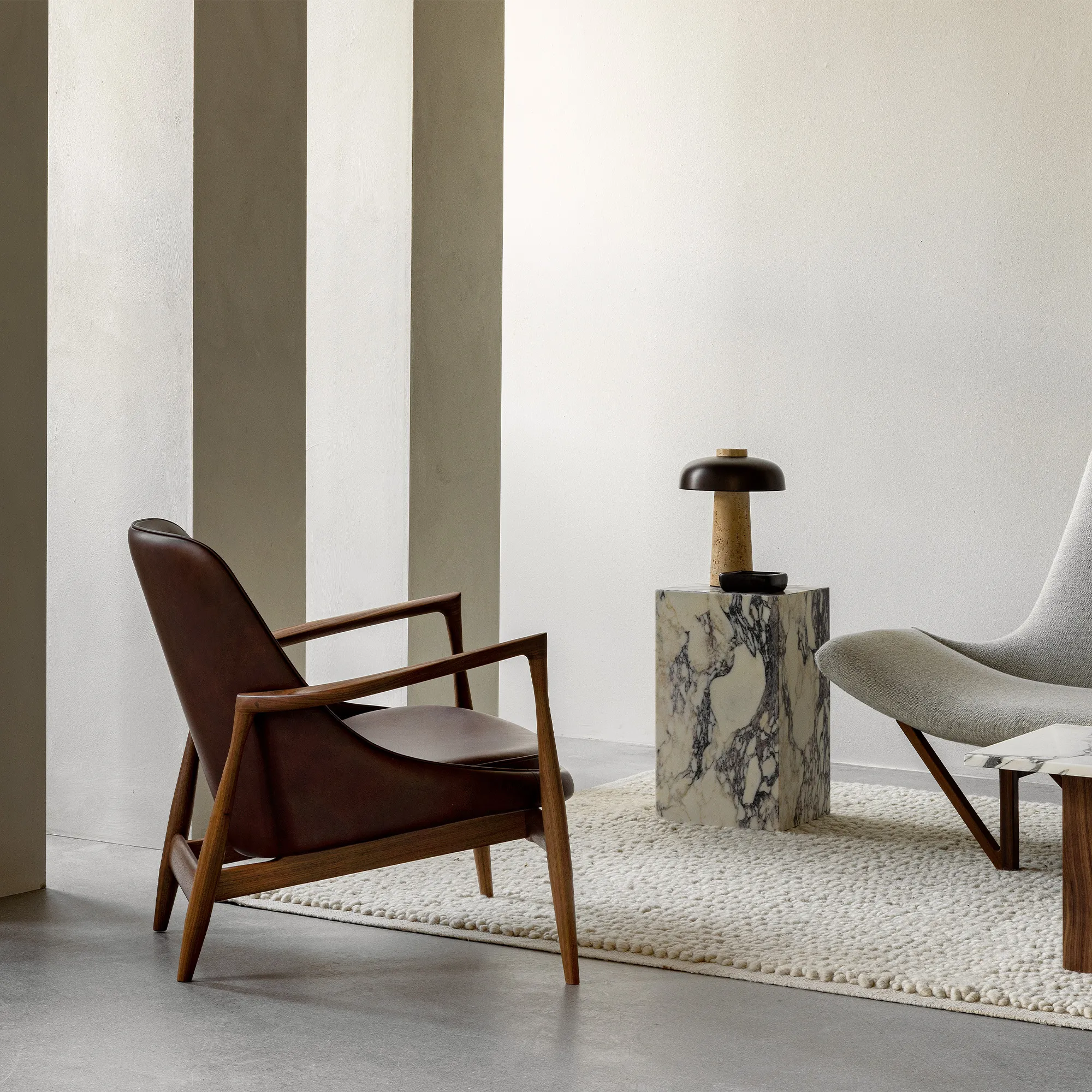 Elizabeth Lounge Chair Natural Oak