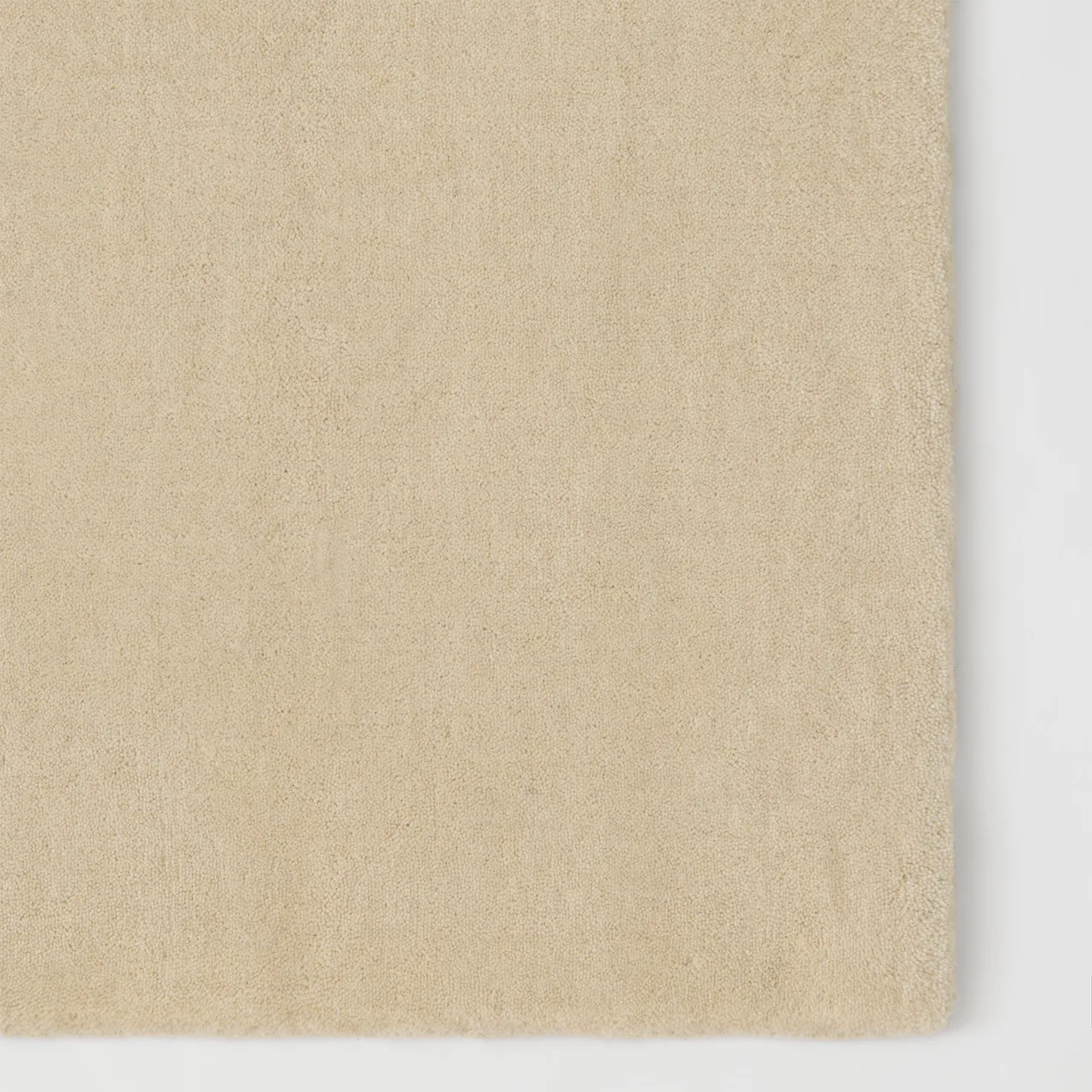 Origin Soft White Wool Rug